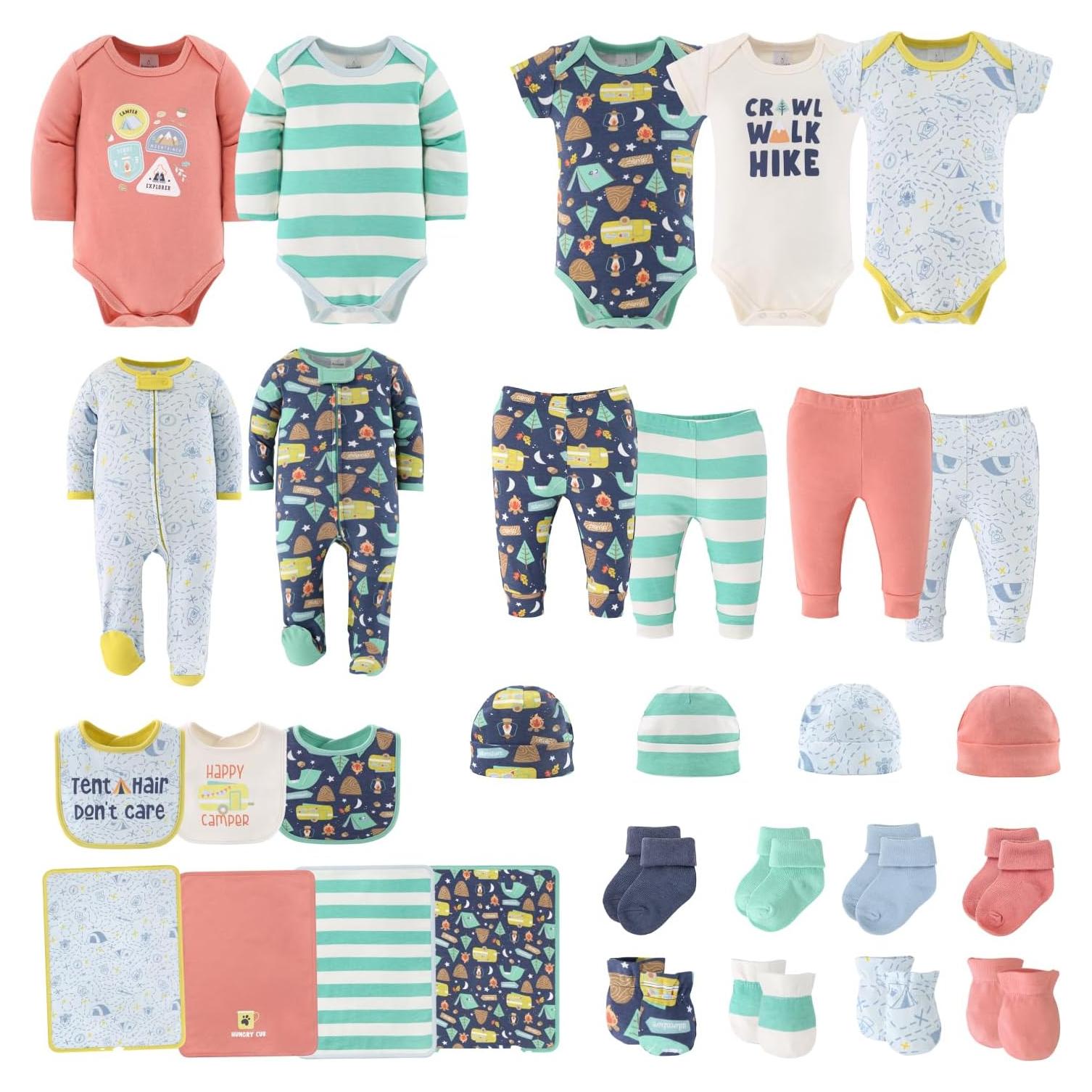 Conjunto de Regalo Layette The Peanutshell 30 Piezas Bebé 0-3 Meses