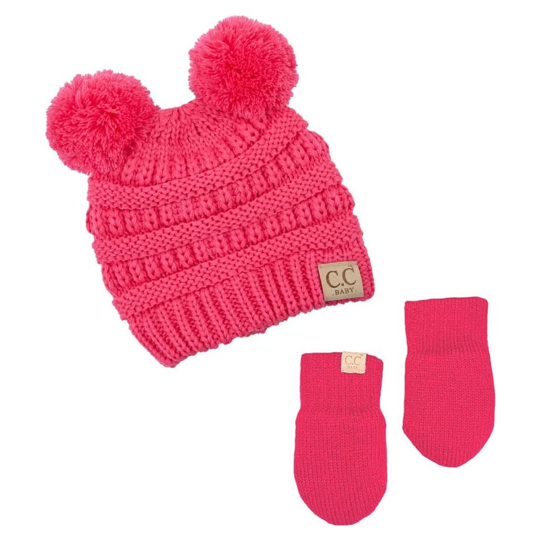 Conjunto Gorro y Mitones Forro Polar Funky Junque Bebé 0-9 meses