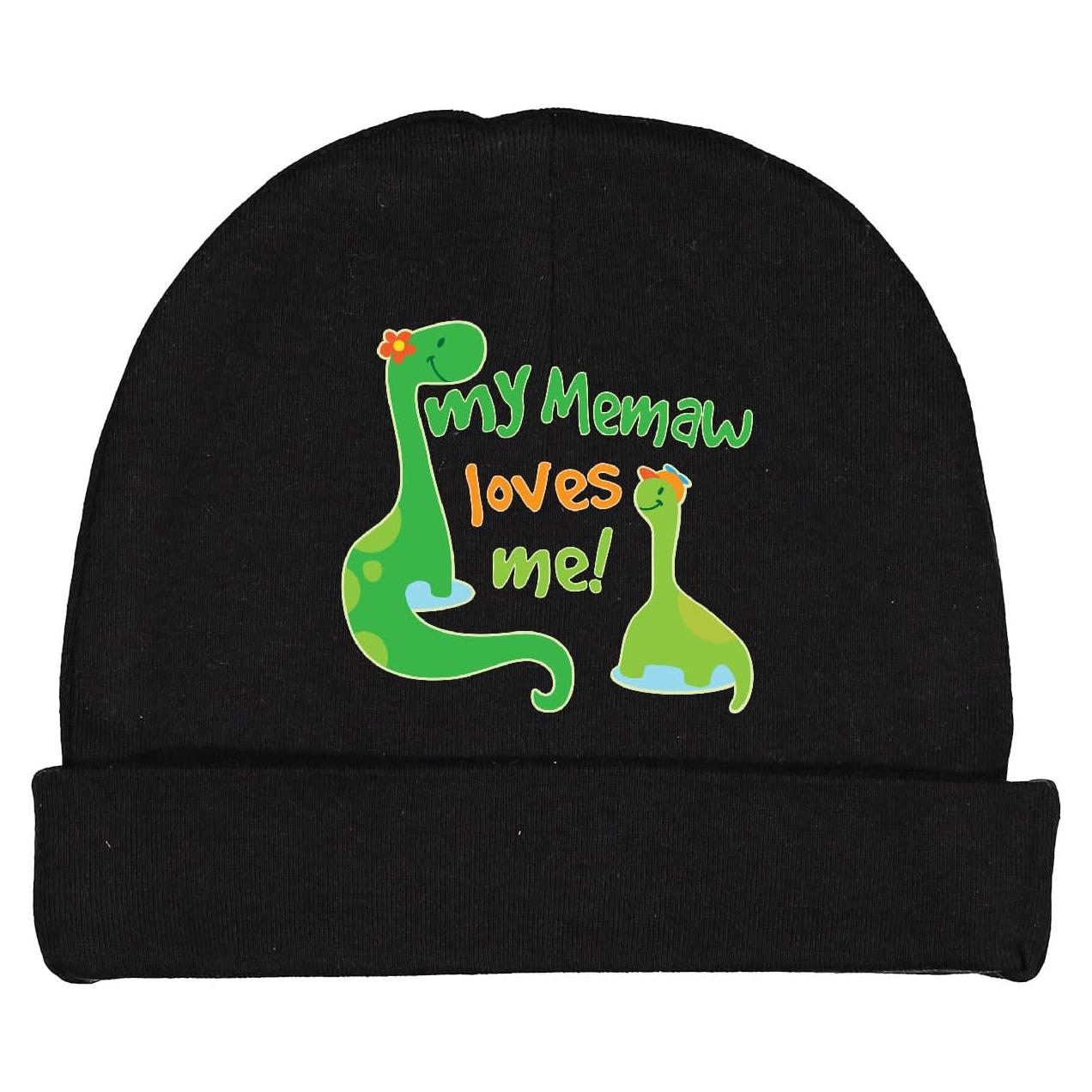Sombrero Beanie Dinosaurio Inktastic para Bebé - Memaw Me Ama