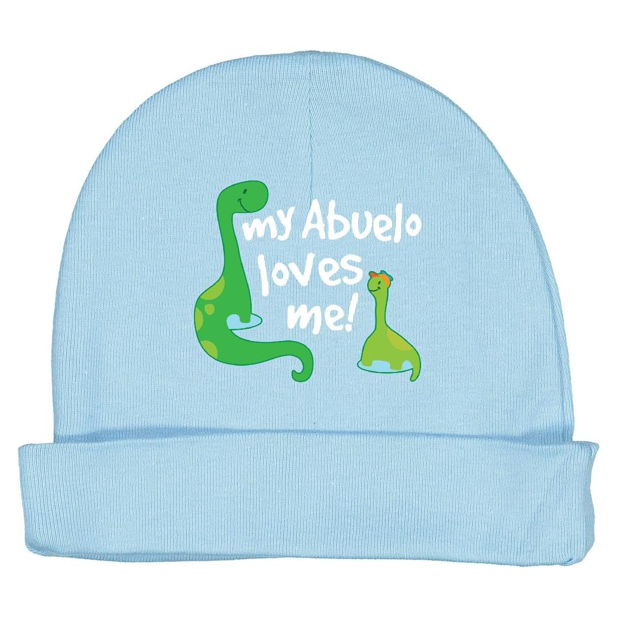 Gorro de Bebé Dinosaurio Inktastic Azul Claro 100% Algodón
