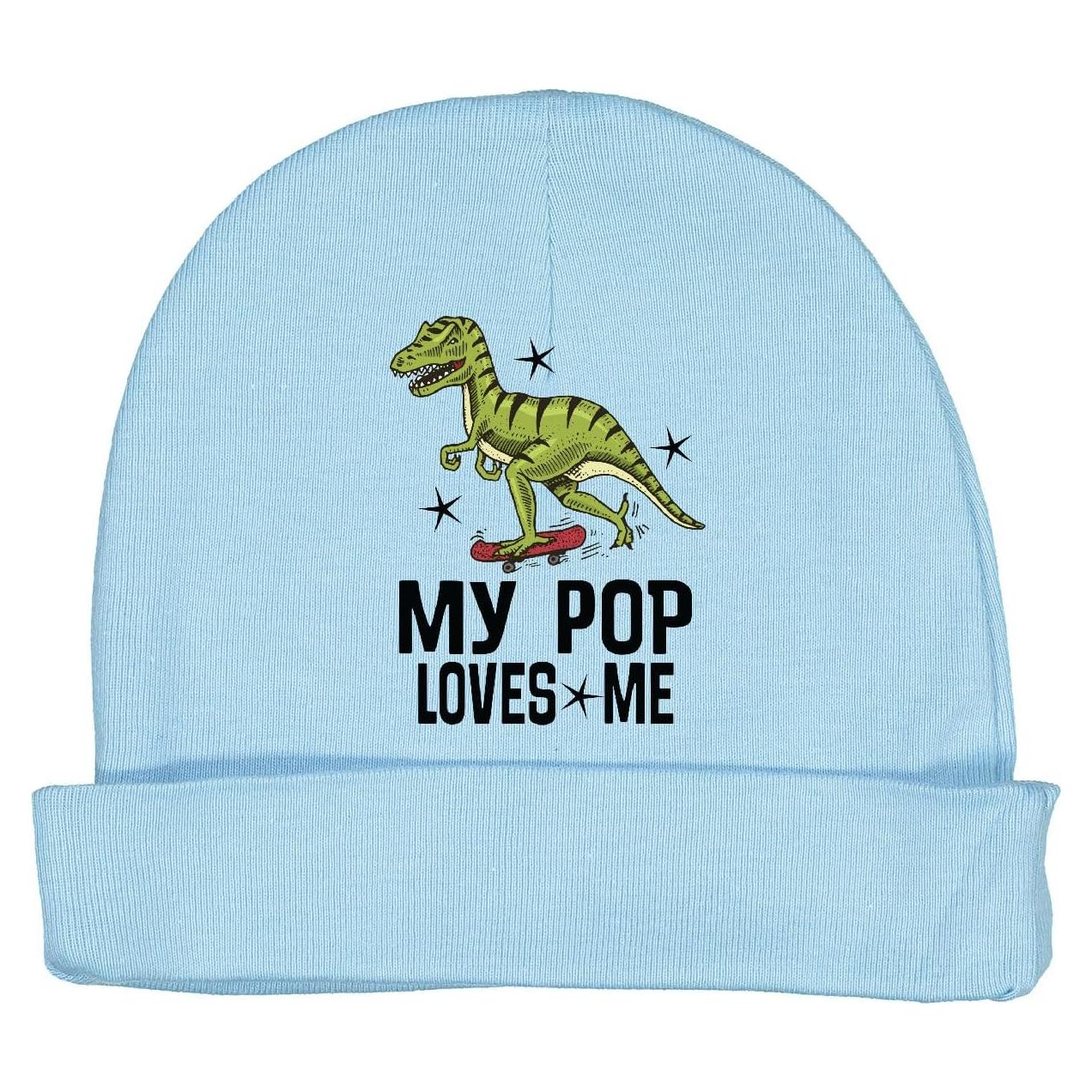 Gorro de Bebé Dinosaurio Mi Pop Me Ama - Algodón Suave