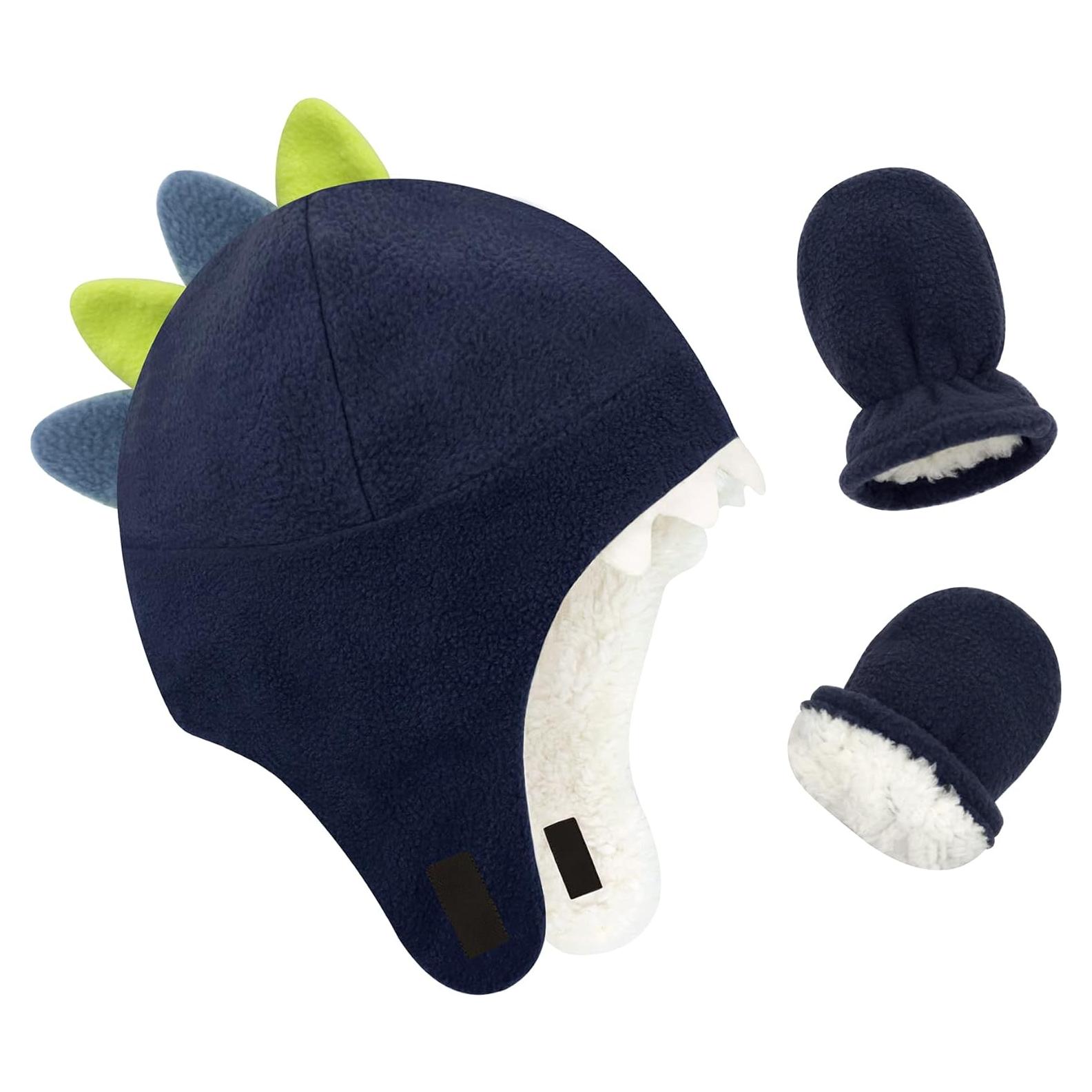 Conjunto Gorro y Manoplas Invierno Olreco Bebés 12-24 Meses