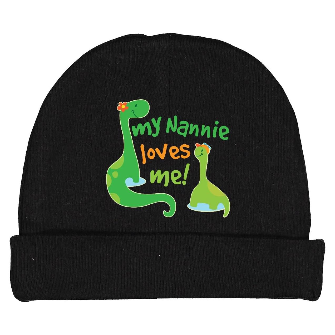 Gorro de Bebé Dinosaurio My Nannie Loves Me - Algodón
