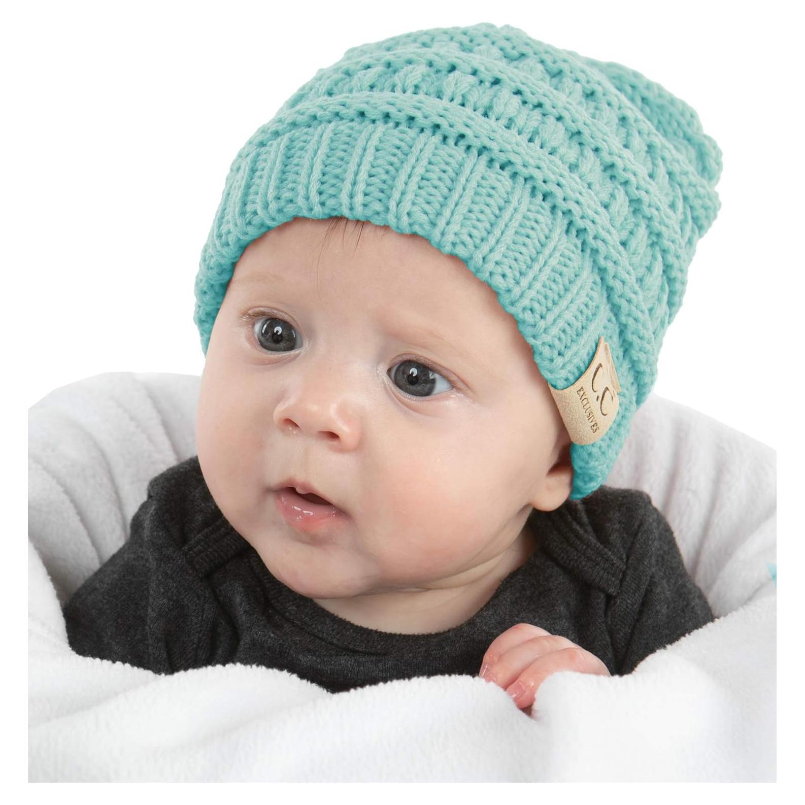 Gorro de Invierno para Bebé Funky Junque Verde Menta
