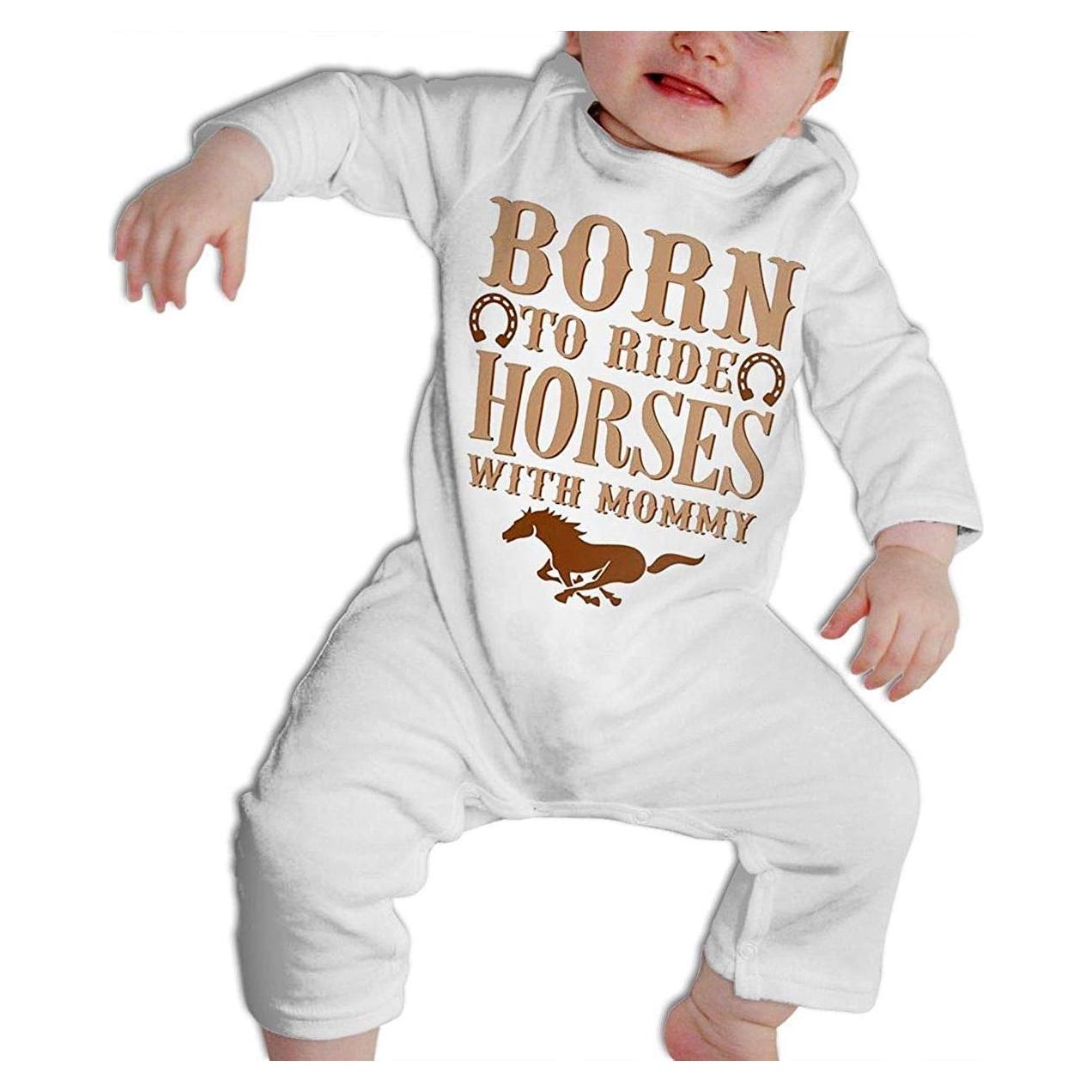 Mono de Bebé SADODER Manga Larga 6-12 Meses Blanco