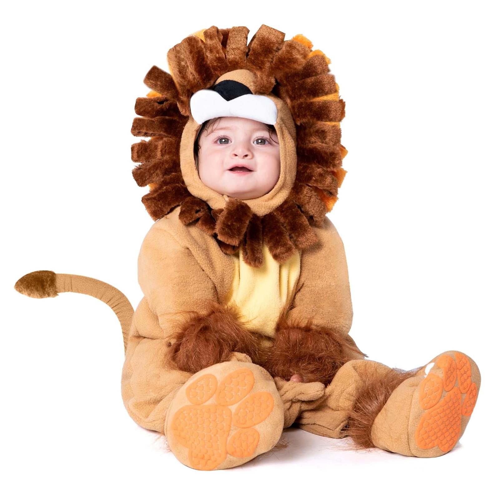 Disfraz de León para Bebé Spooktacular Creations 0-4 Años