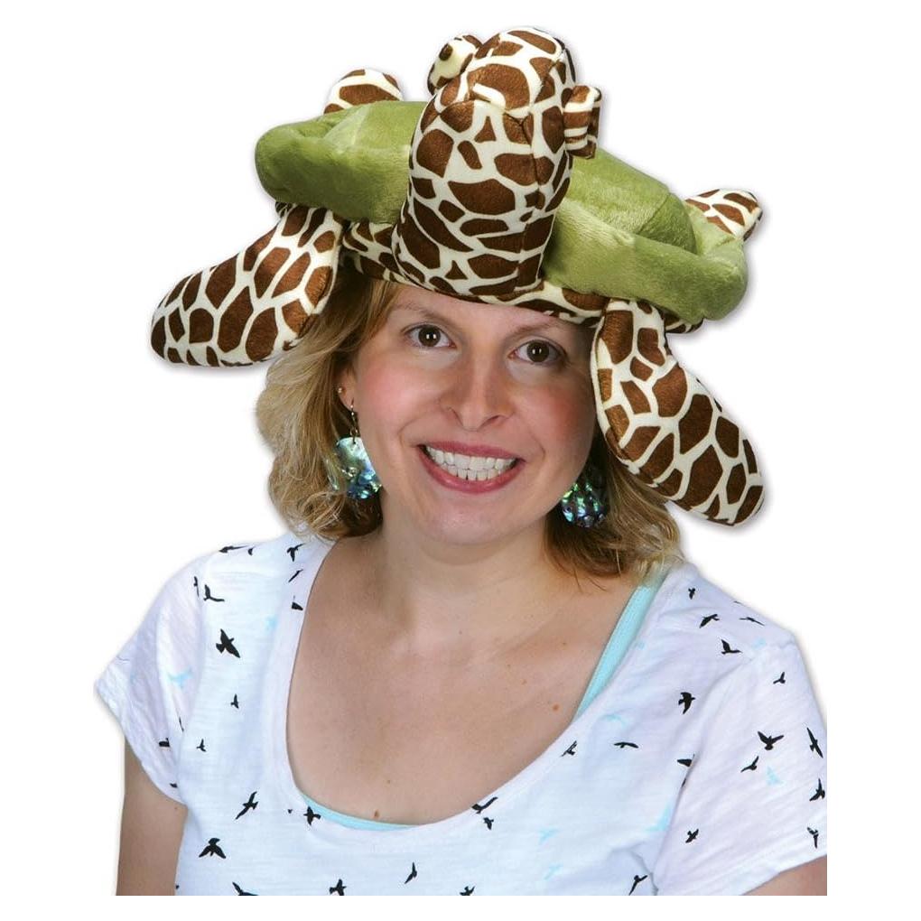 Sombrero de Peluche Tortuga Marina Beistle - Fiesta Luau