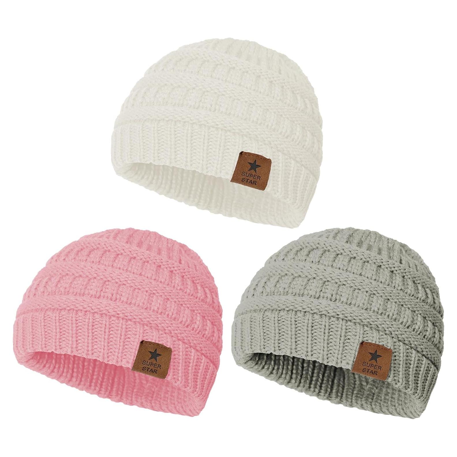 Gorro de Invierno para Bebé Durio - 6-36 Meses, Suave y Cálido