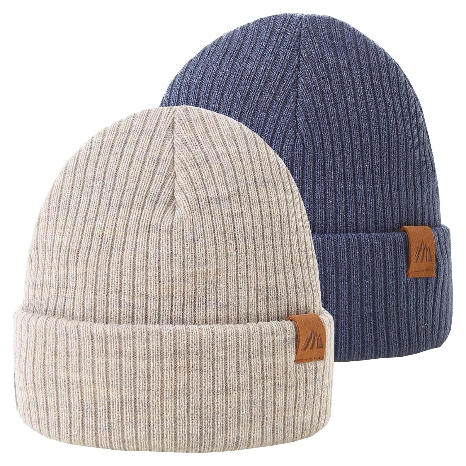 Gorro de Invierno para Bebé Gato de Luna 2PCS Suave 0-2 Años