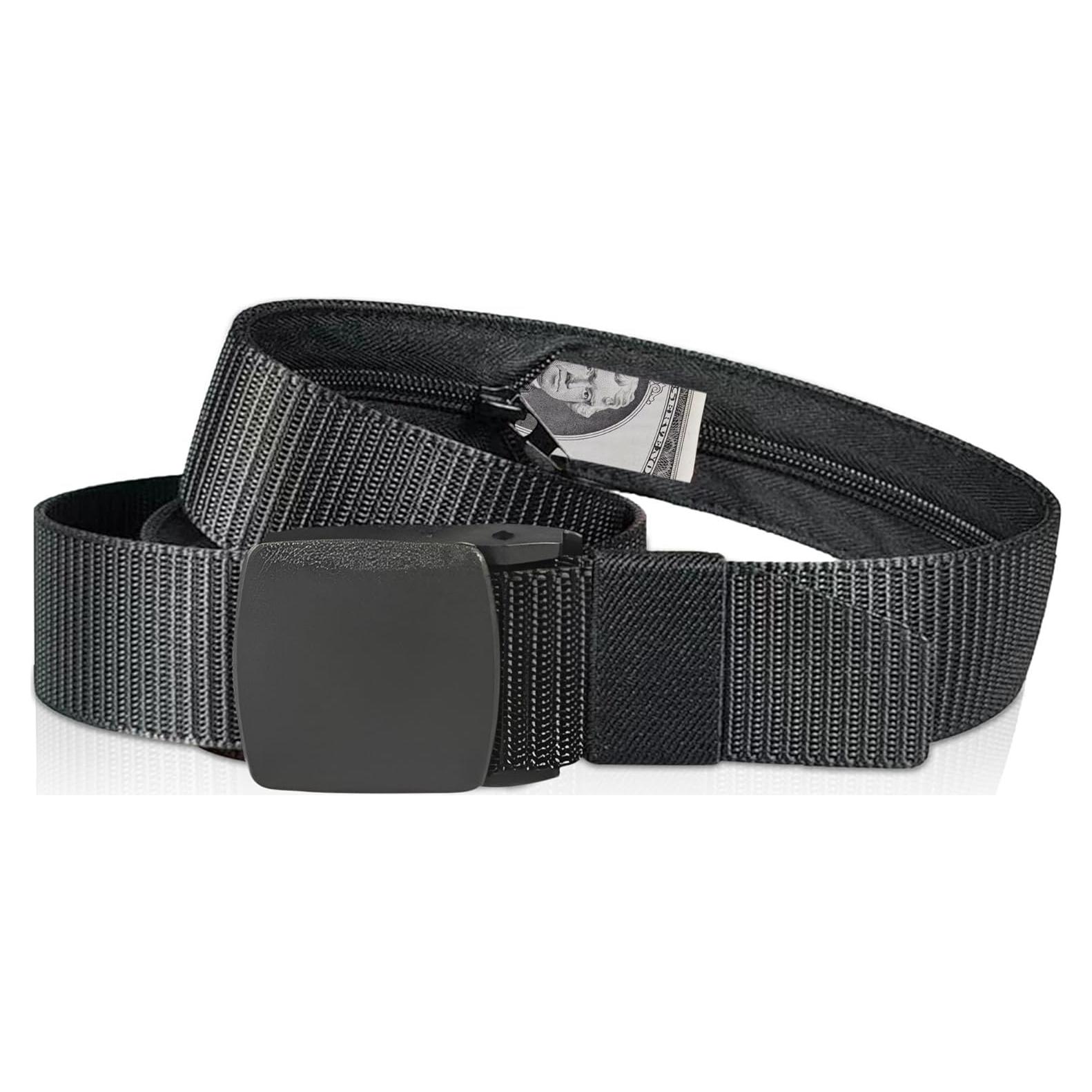Cinturón de Dinero de Seguridad Cashsafe Mediano Negro