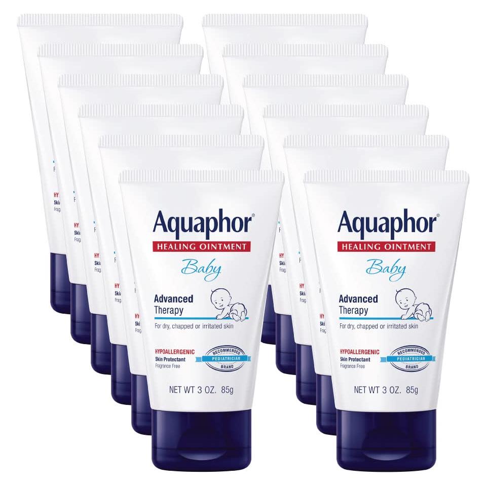 Ungüento Sanador Aquaphor Baby 85 g - Paquete de 12 Tubos