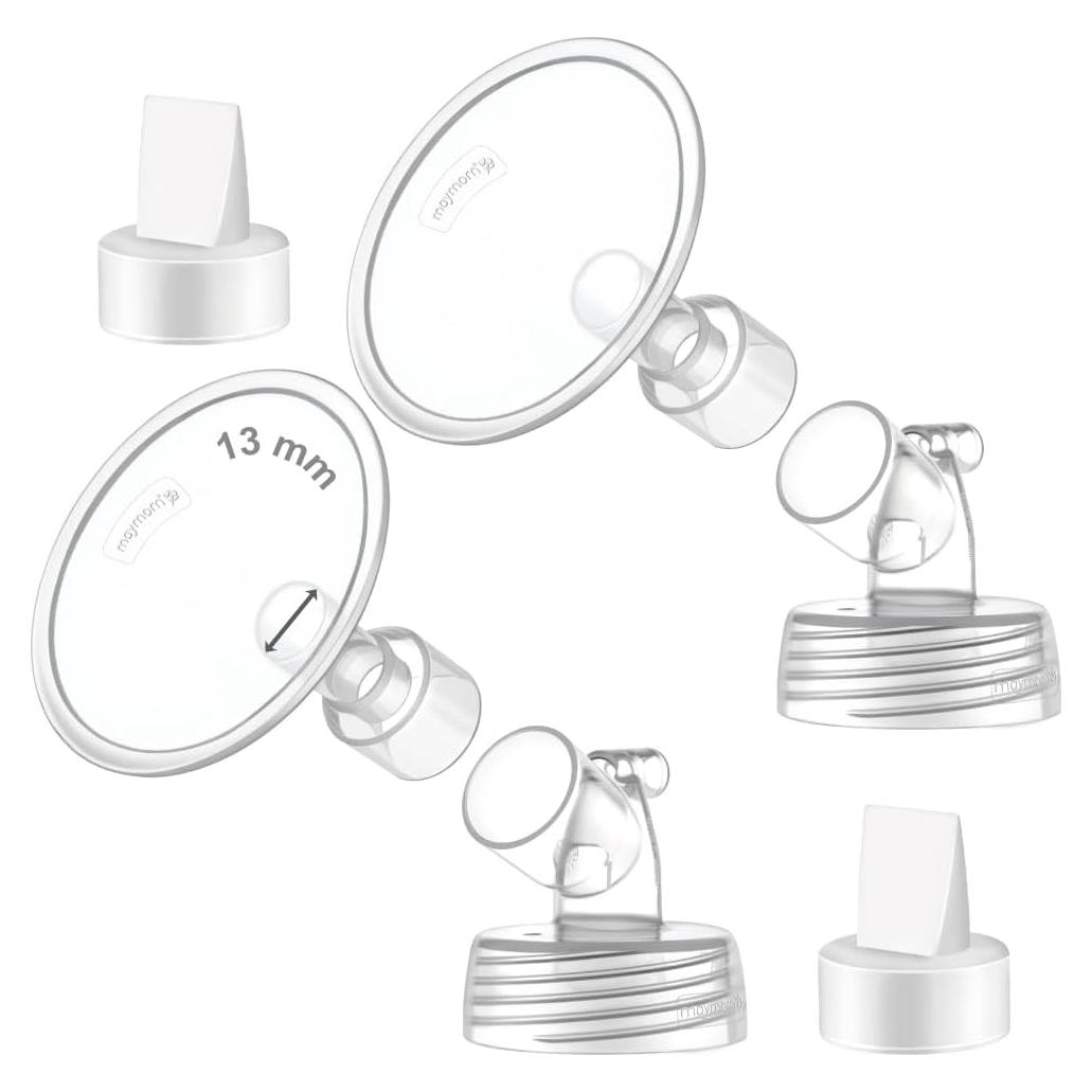 2 Piezas Flanges 13mm Maymom para Bomba Spectra S1/S2