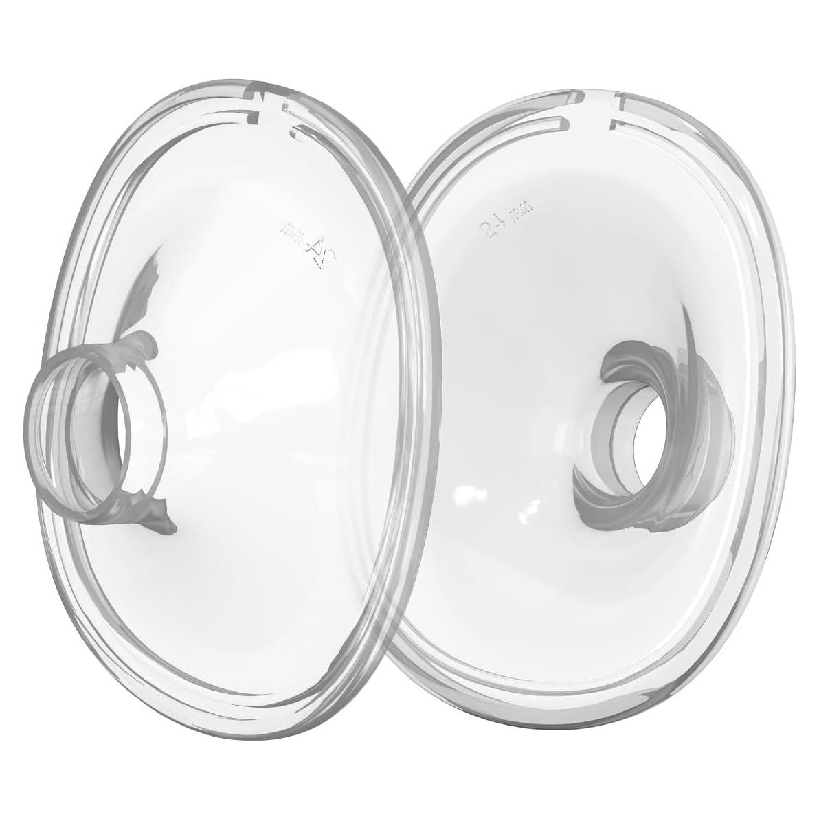 Repuestos Extractor de Leche Gowing Flange 24mm Paquete de 2