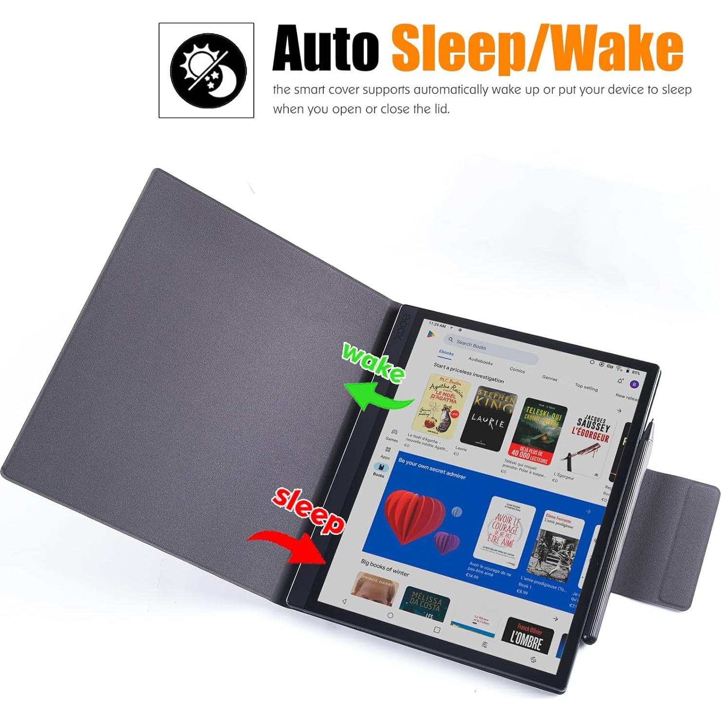 Funda Magnética BOZHUORUI para Tableta Boox Tab Ultra C Pro 10.3"