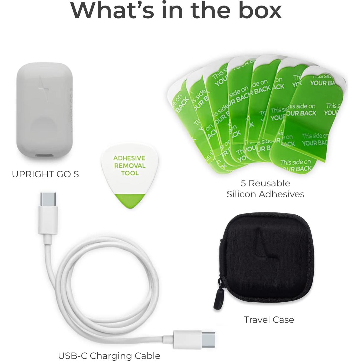 Entrenador de Postura UPRIGHT GO S Lite Unisex - 4.8x2.8cm