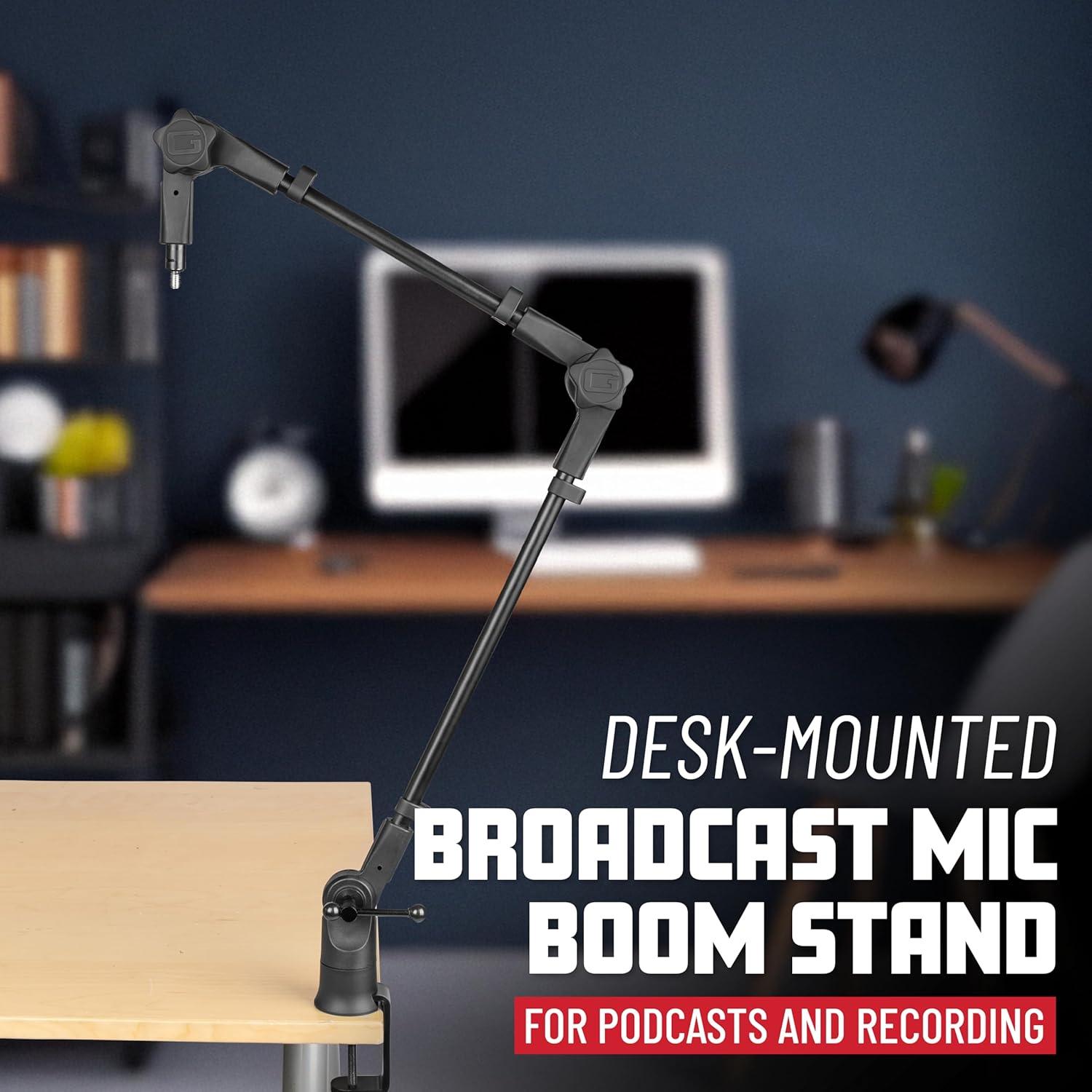 Soporte de Micrófono Gator Frameworks GFWMICBCBM0500 Negro