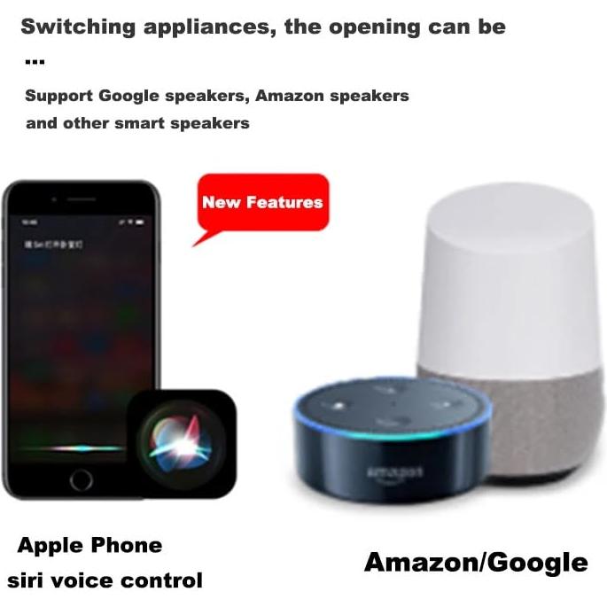 Portalámparas Inteligente QIACHIP eWeLink Wi-Fi E26 E27