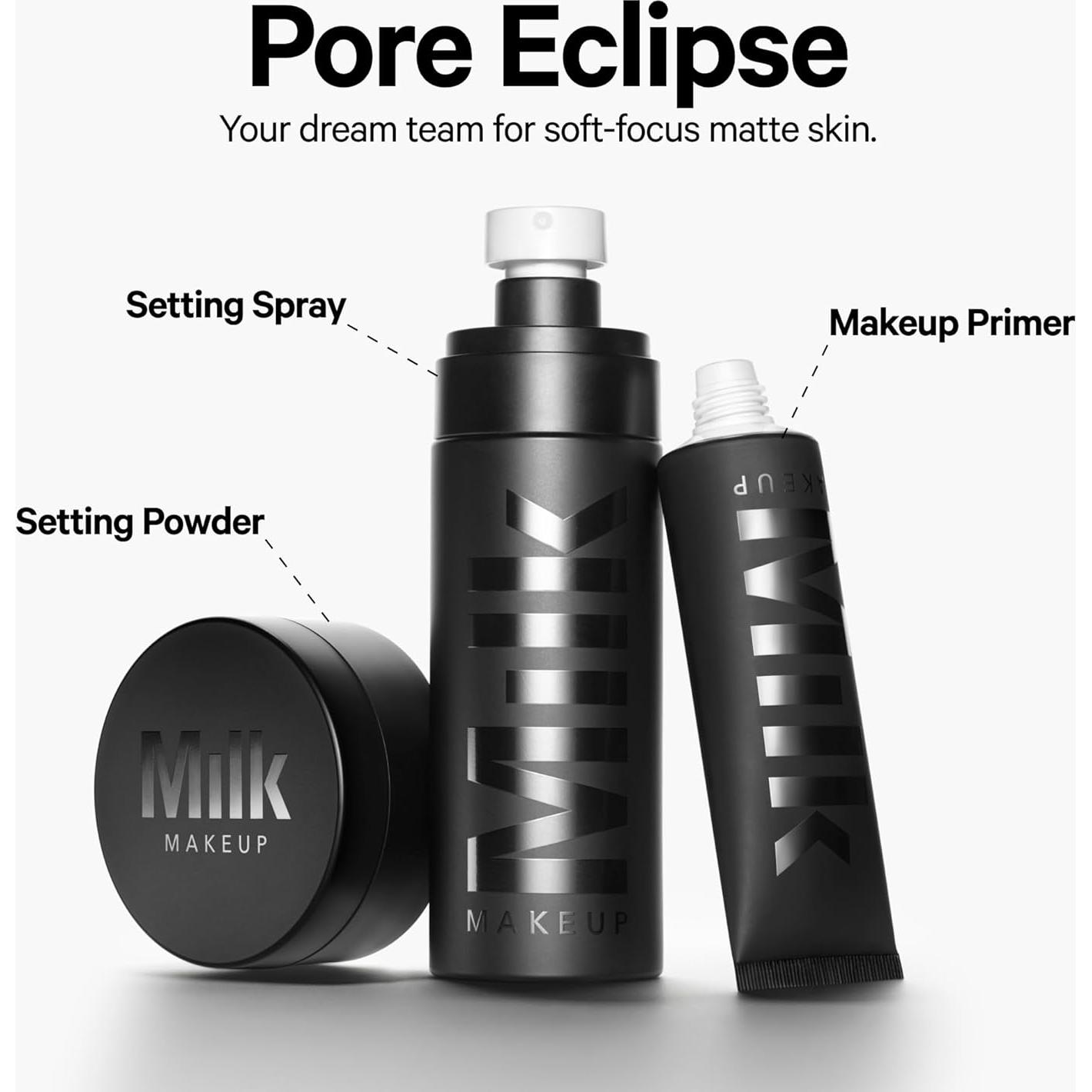 Polvo Fijador Translúcido Mate Milk Makeup - Controla Brillo 32g