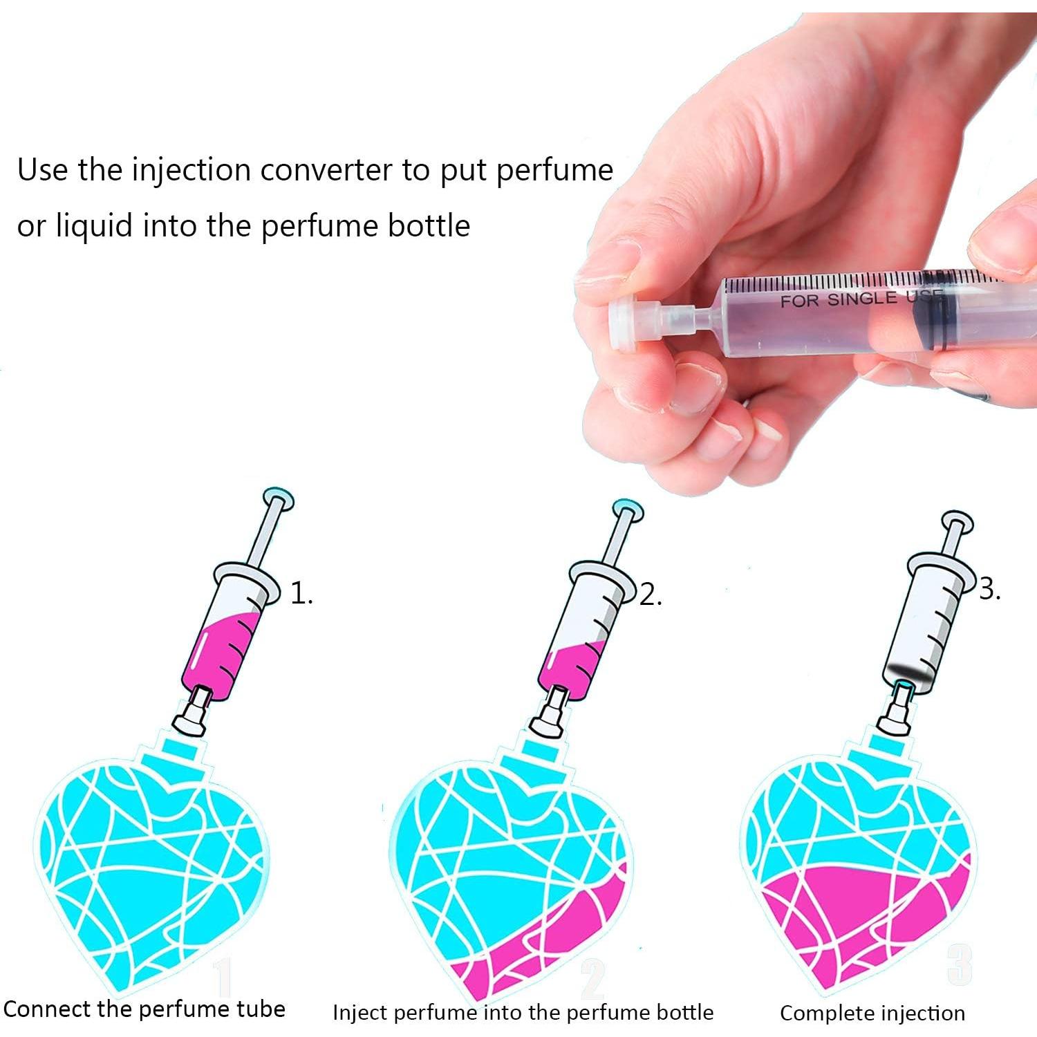 Kit de Recarga de Perfume MUB 10ml con Jeringas y Adaptadores