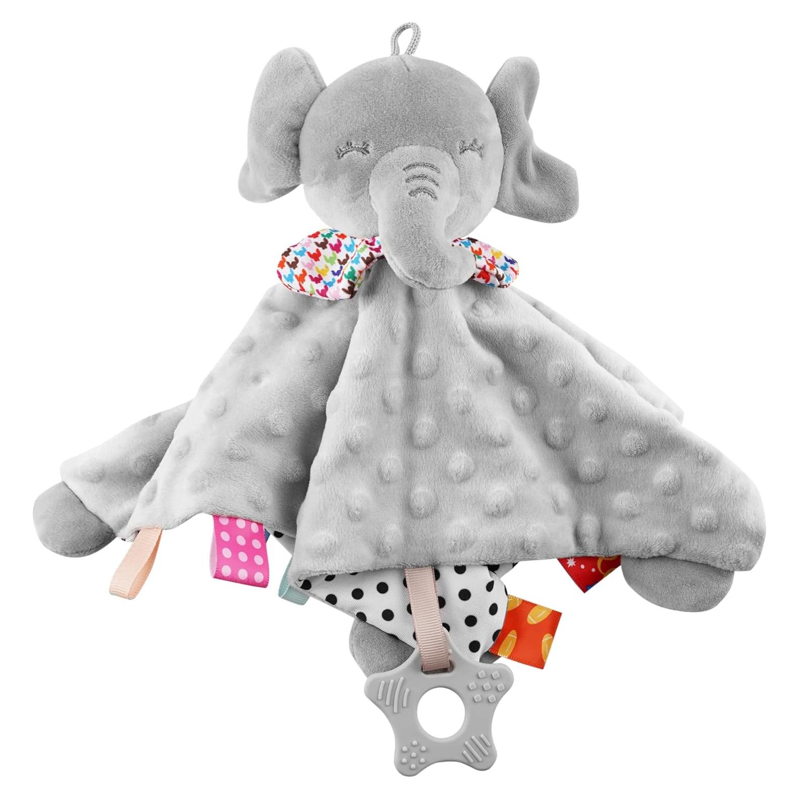 Manta de Seguridad Elefante Numyawl 28x28 cm para Bebés