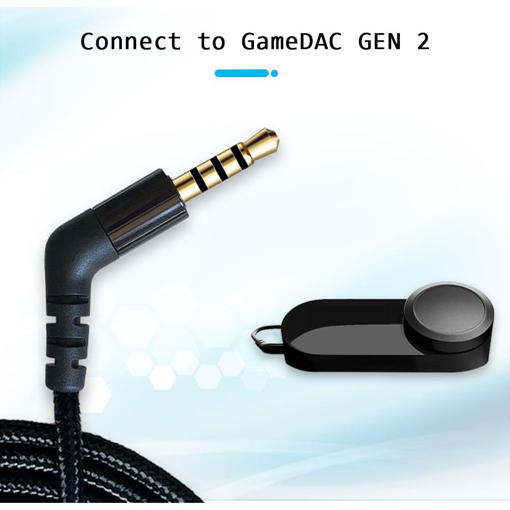 Cable de Reemplazo QJYTH 1.5m para Auriculares SteelSeries Arctis Nova Pro