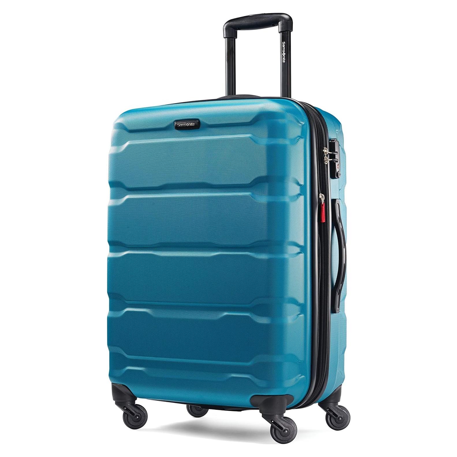 Maleta Dura Expandible Samsonite Omni PC 24" Azul Caribe