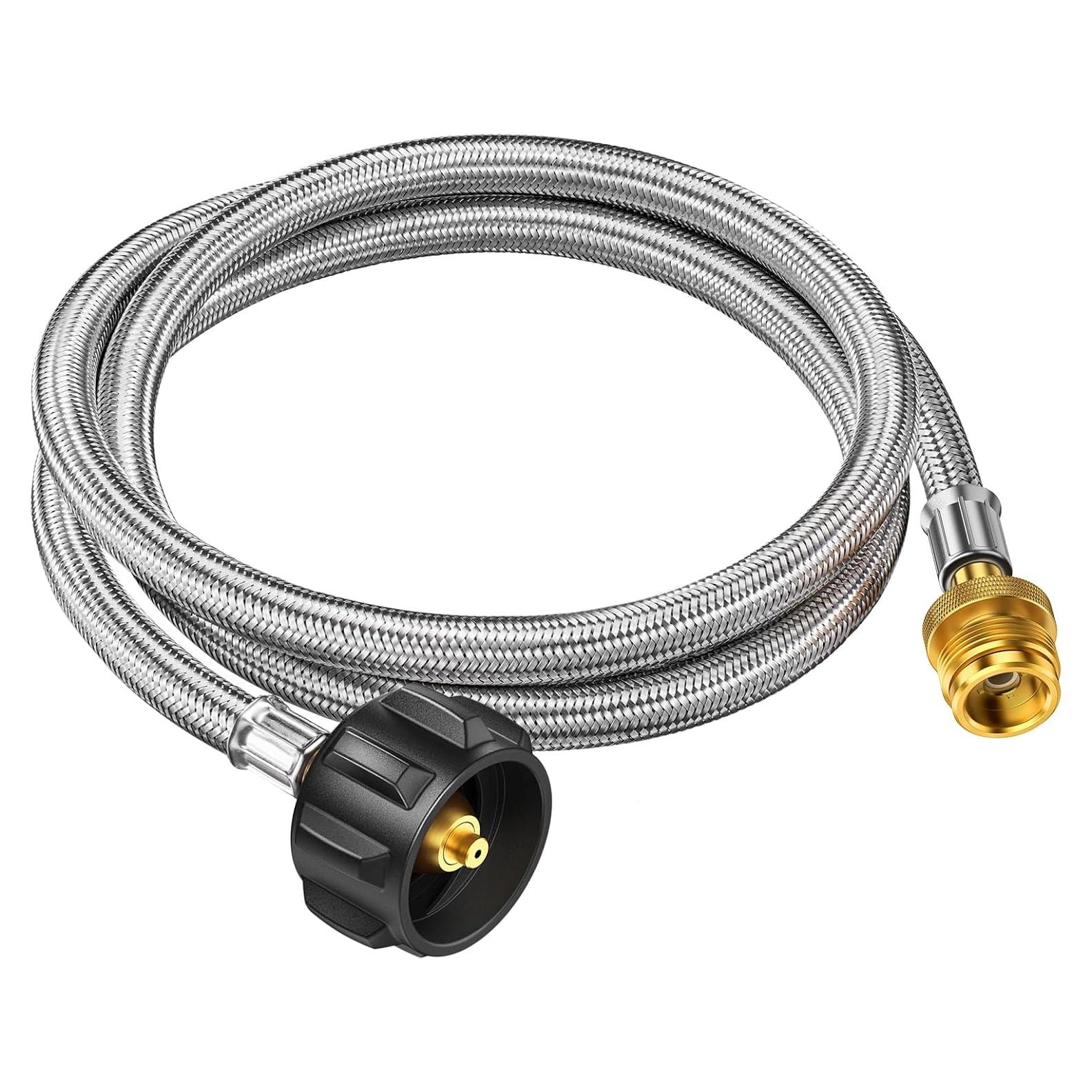 Adaptador de Manguera de Propano Alloxity 5 pies 1 lb a 20 lb