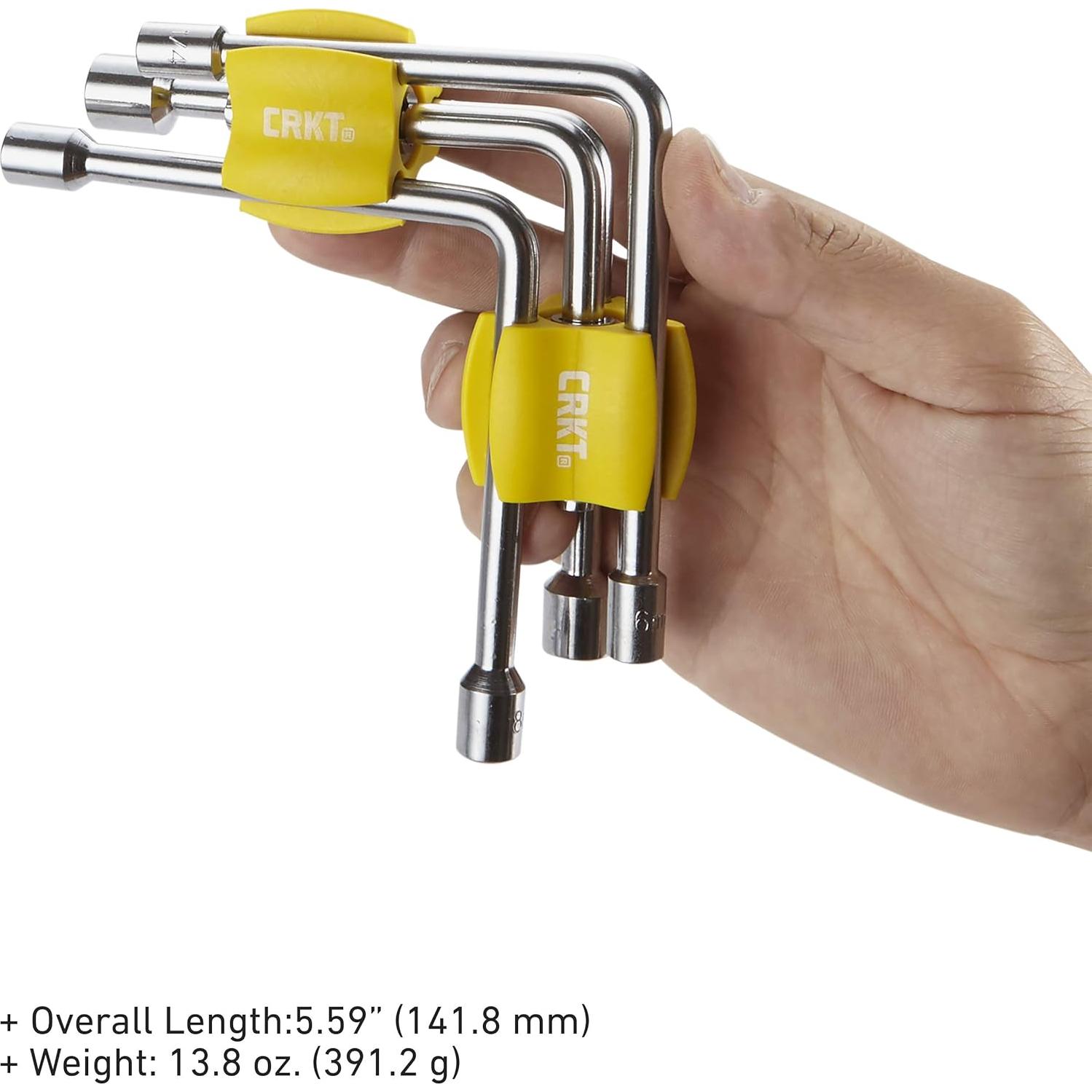 Multiherramienta CRKT Twist & Fix 6 en 1, Mango Nylon Reforzado