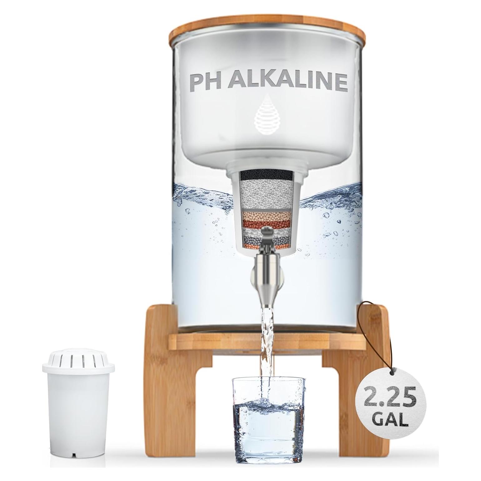 Dispensador de Agua Alcalina Invigorated pH Recharge 12.5L