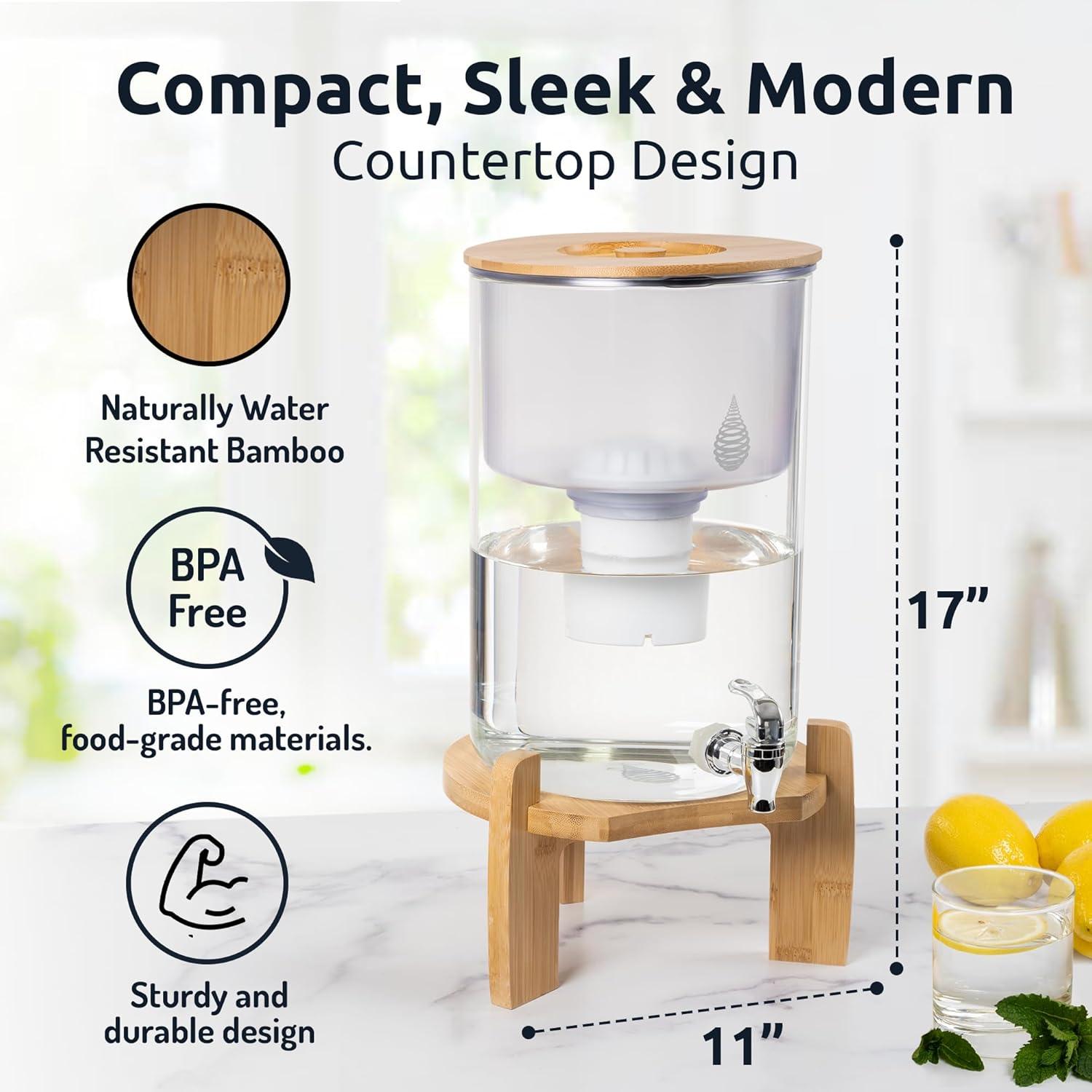 Dispensador de Agua Alcalina Invigorated pH Recharge 12.5L