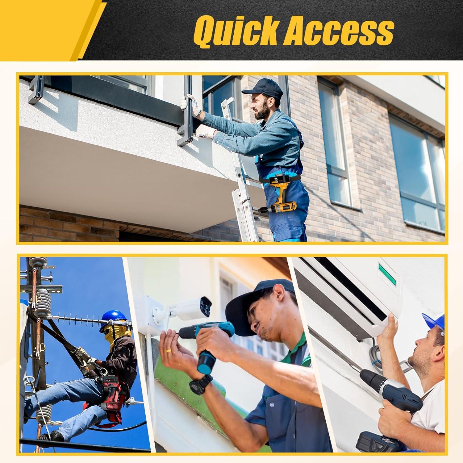 Clip de Cintura BPOPO para Taladro Inalámbrico, Ajustable