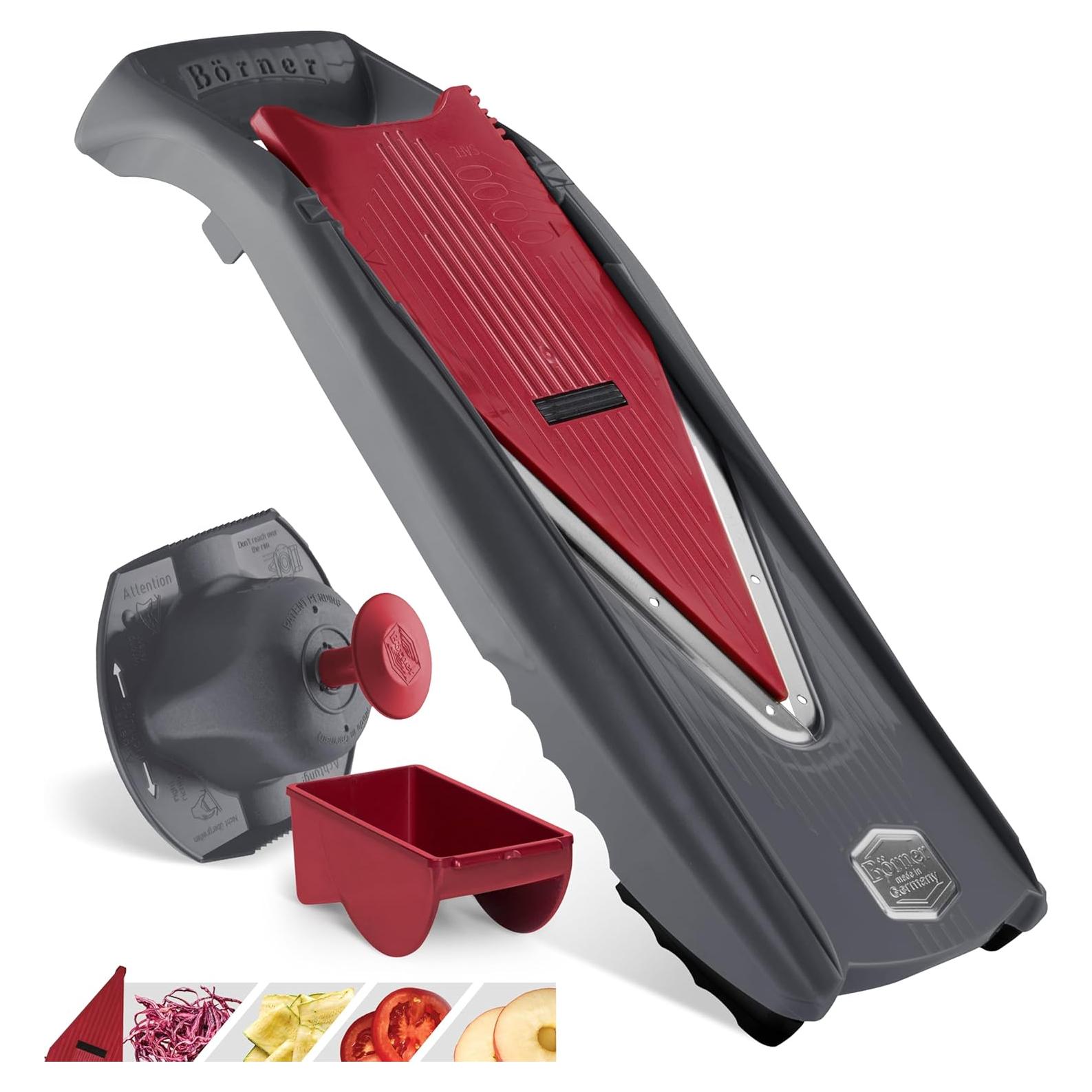 Cortador de Verduras Börner Vital BS20703 - Juego Básico con Función de Aderezo