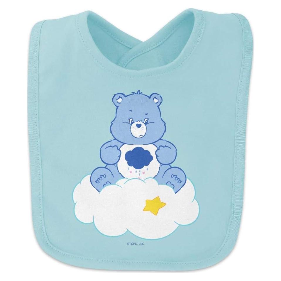 Babero de Bebé Grumpy Bear Care Bears 100% Algodón Azul