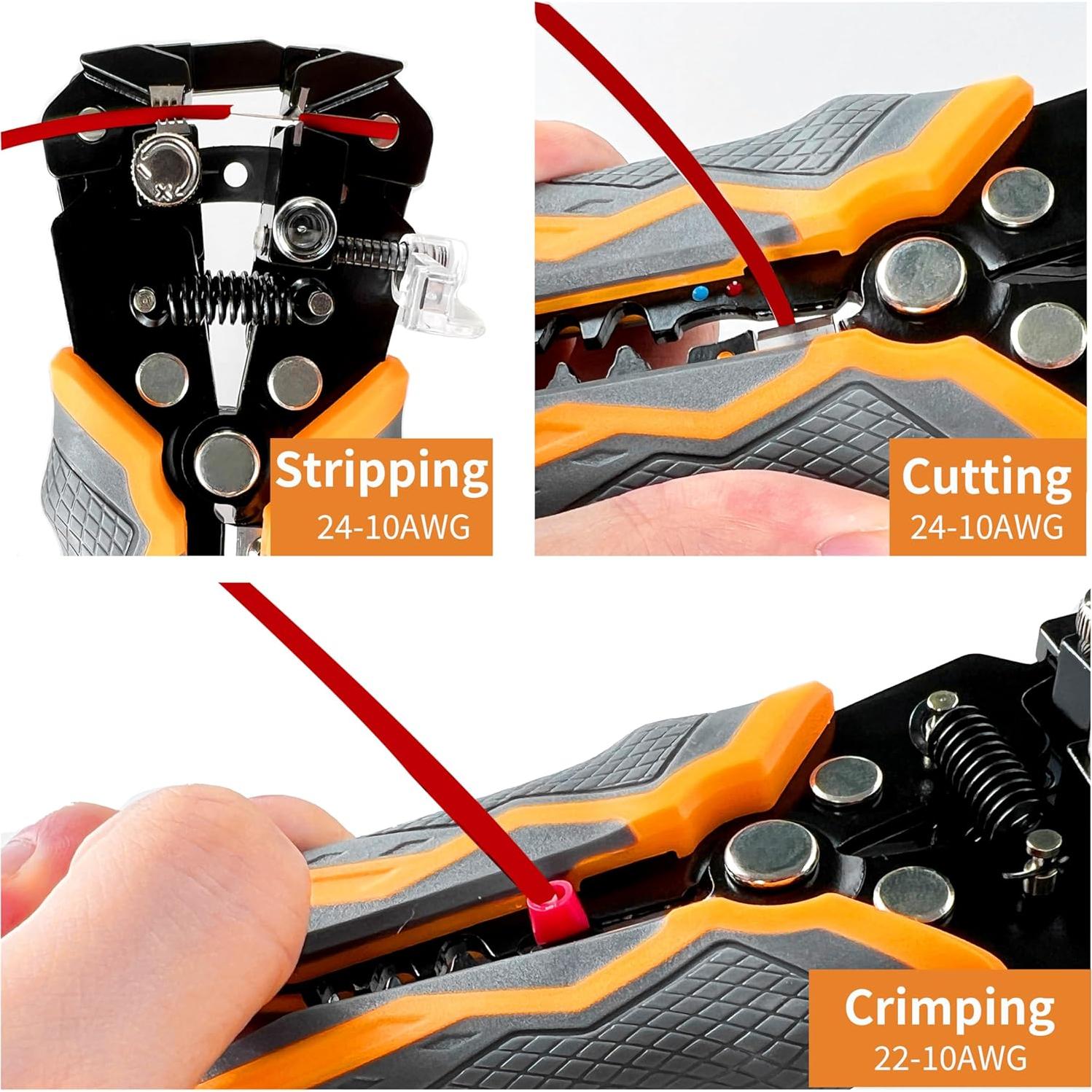 Desforrador Automático de Cables TULEDE 3 en 1 20.32 cm