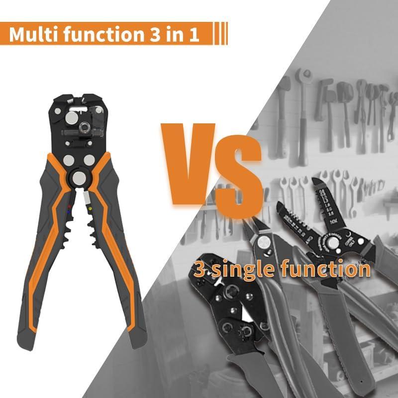 Desforrador Automático de Cables TULEDE 3 en 1 20.32 cm