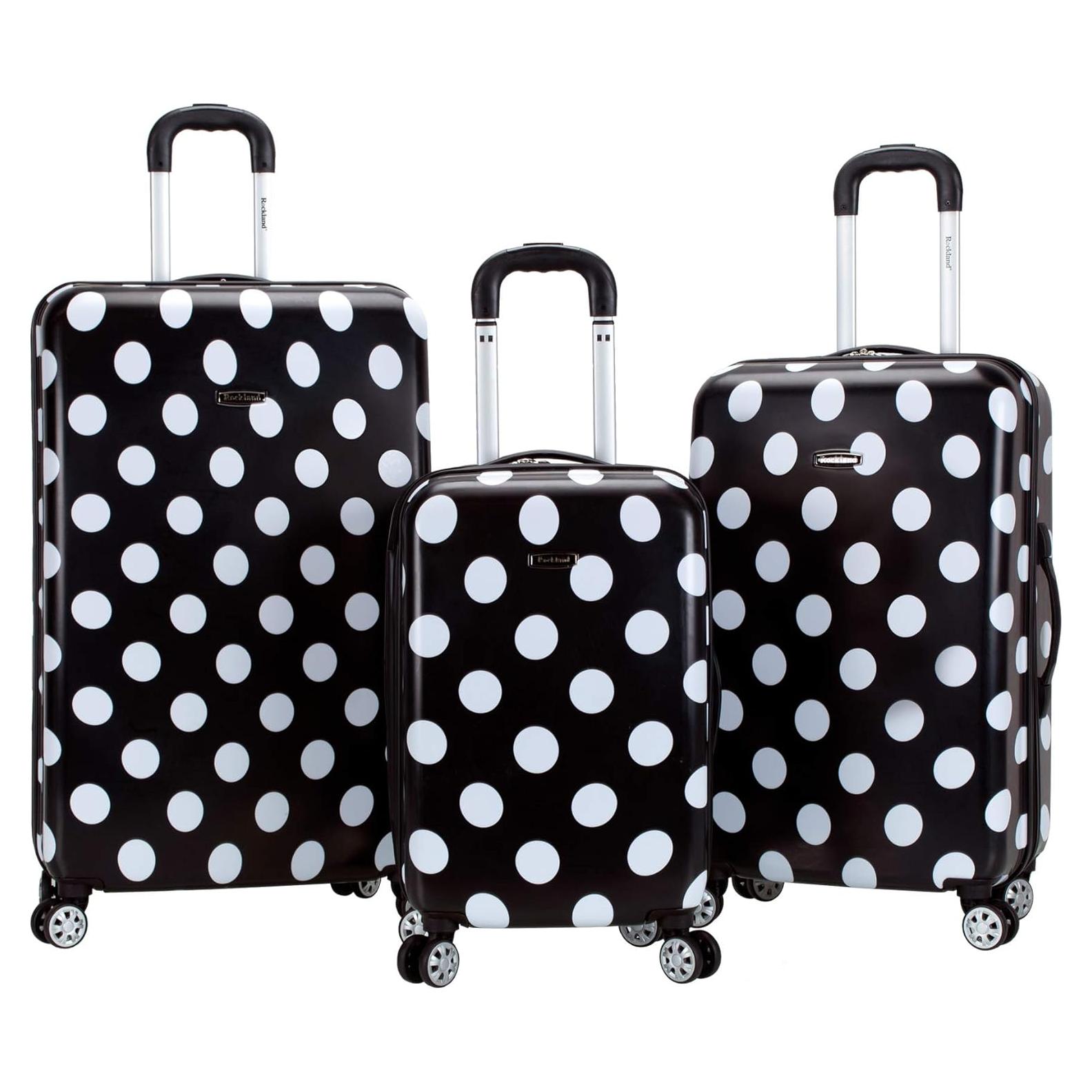 Conjunto de Maletas Duras Rockland Laguna Beach 3 Piezas