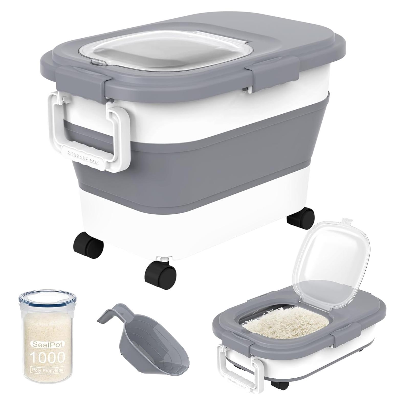 Contenedor de Almacenamiento de Alimentos HOYTAMDAR 20-30 kg