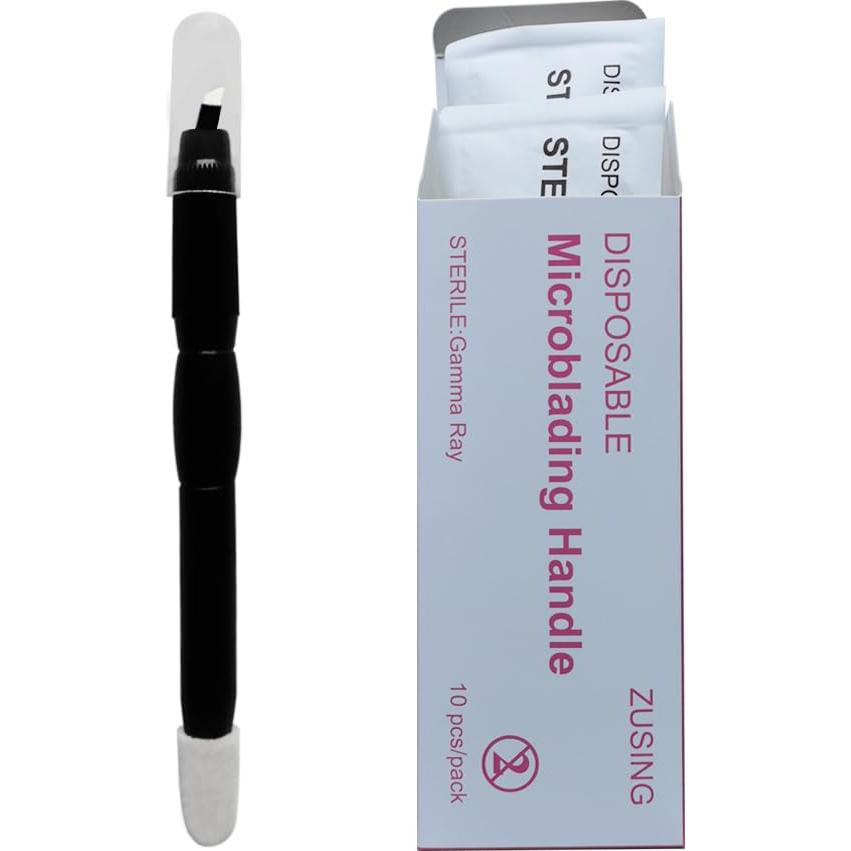 Plumas desechables para microblading 14 agujas 0.15mm - 10 piezas