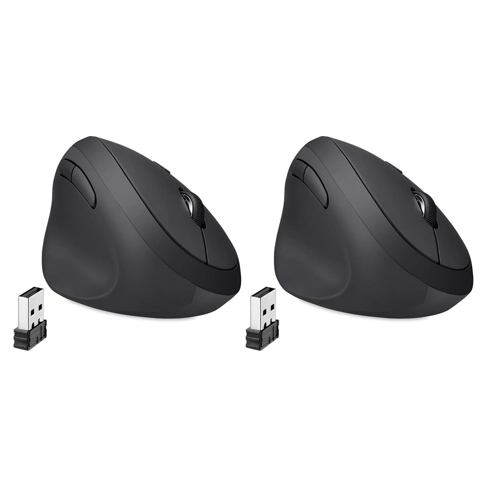 Ratón Vertical Inalámbrico Perixx PERIMICE-719L para Mano Izquierda