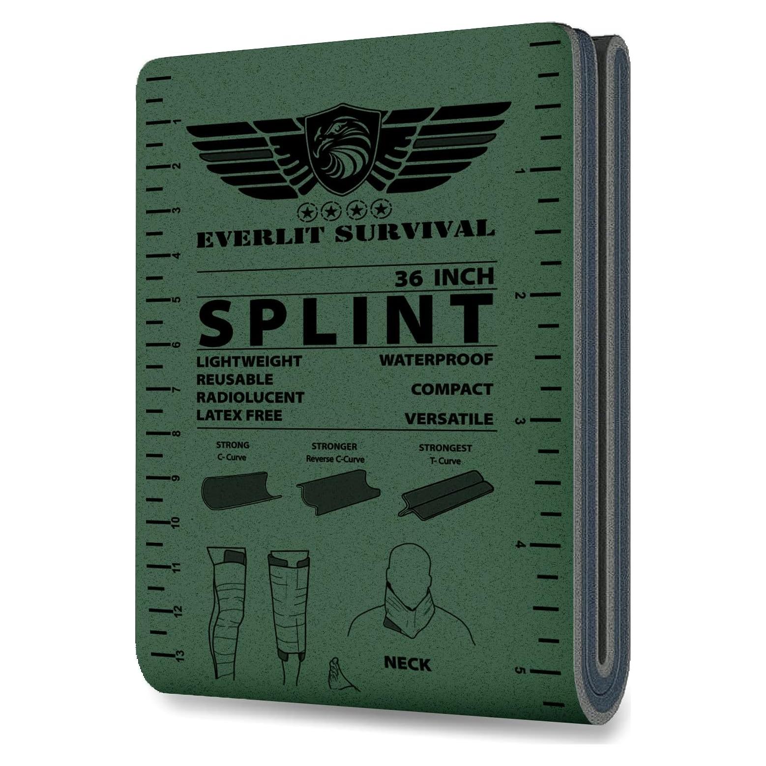 Tabla de Inmovilización EVERLIT 91 cm Reutilizable y Ligera