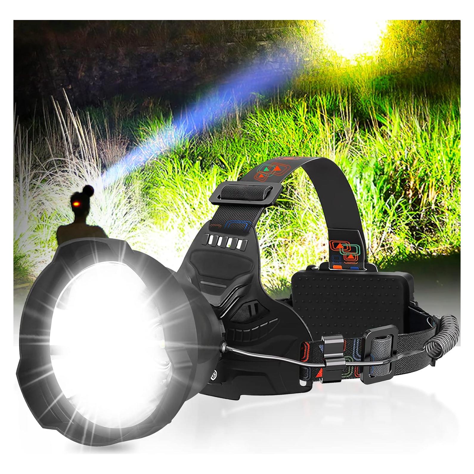 Linterna Frontal LED Aikertec SB11 Recargable IPX5 3 Modos