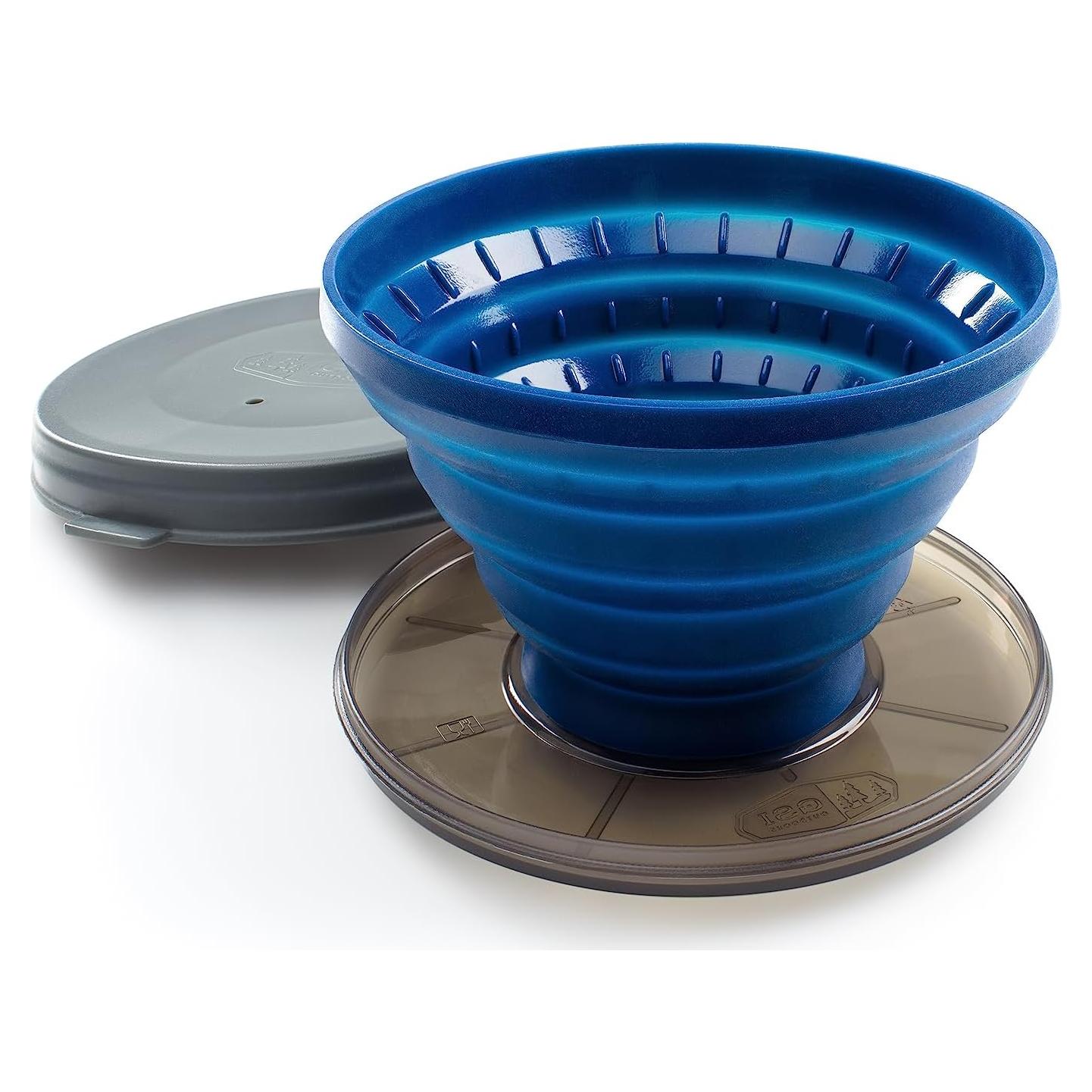 Cafetera de Goteo GSI Outdoors Java Drip Colapsable Azul