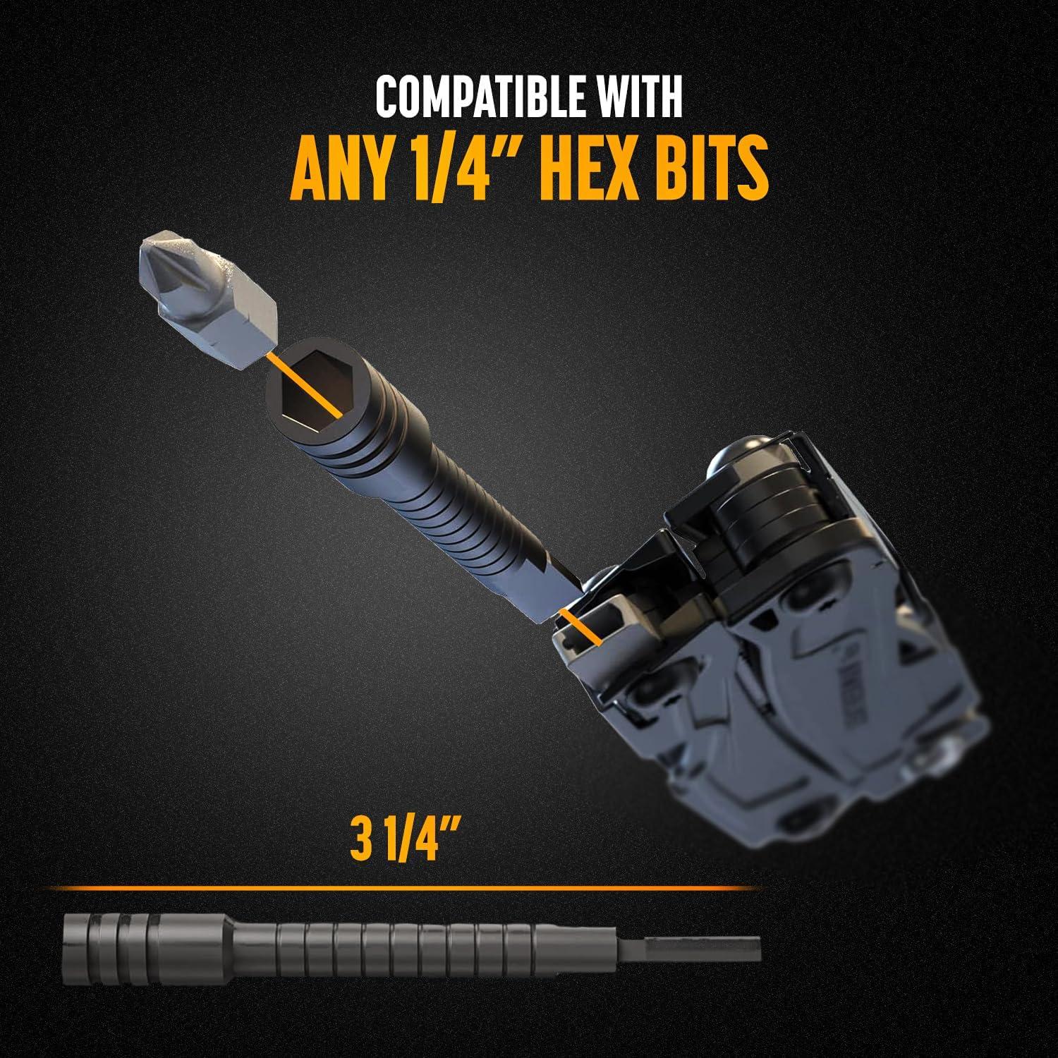 Extensor de Puntas Multi-herramienta Galvanox BX202 - Negro