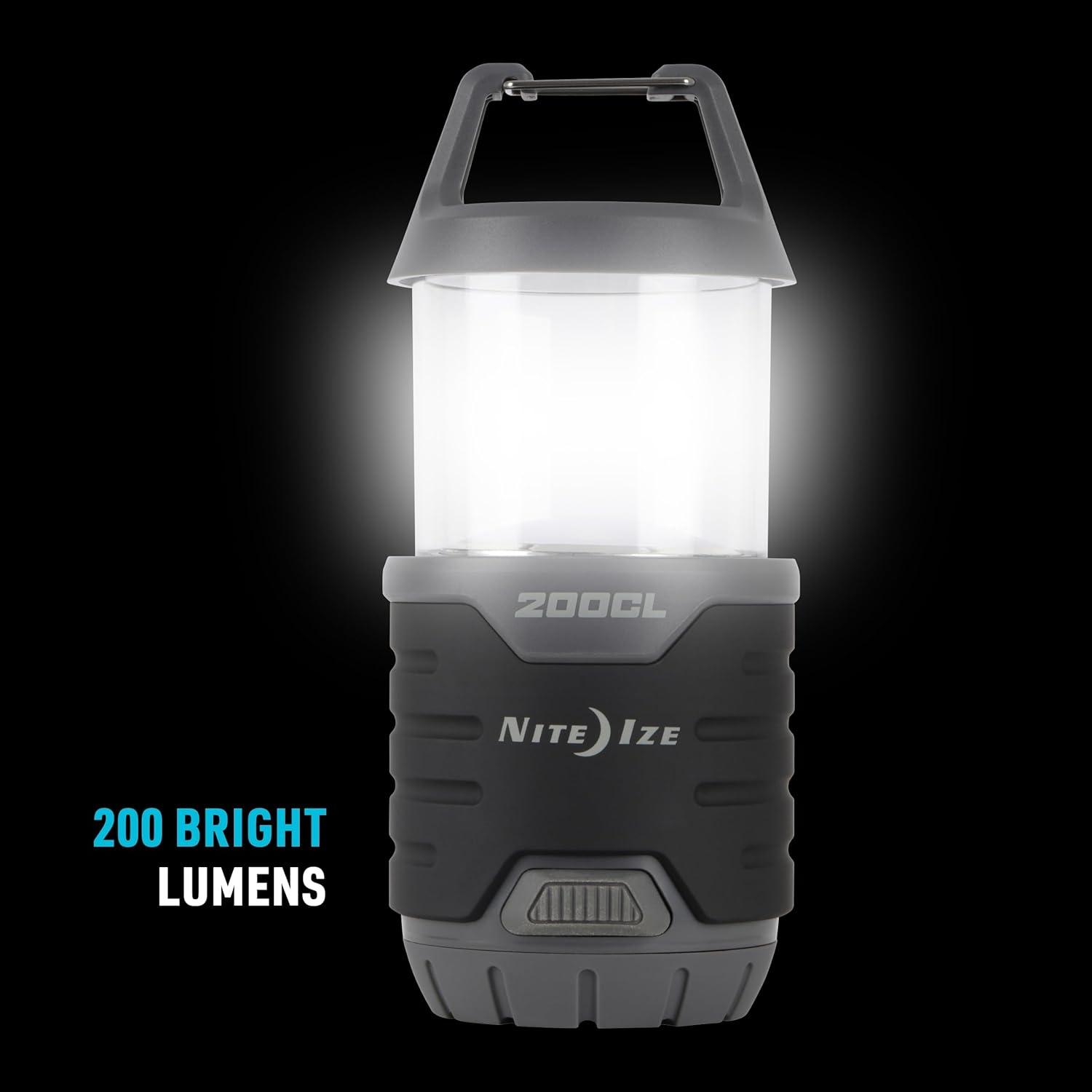 Linterna LED Plegable Nite Ize Radiant 200 Lúmenes Camping