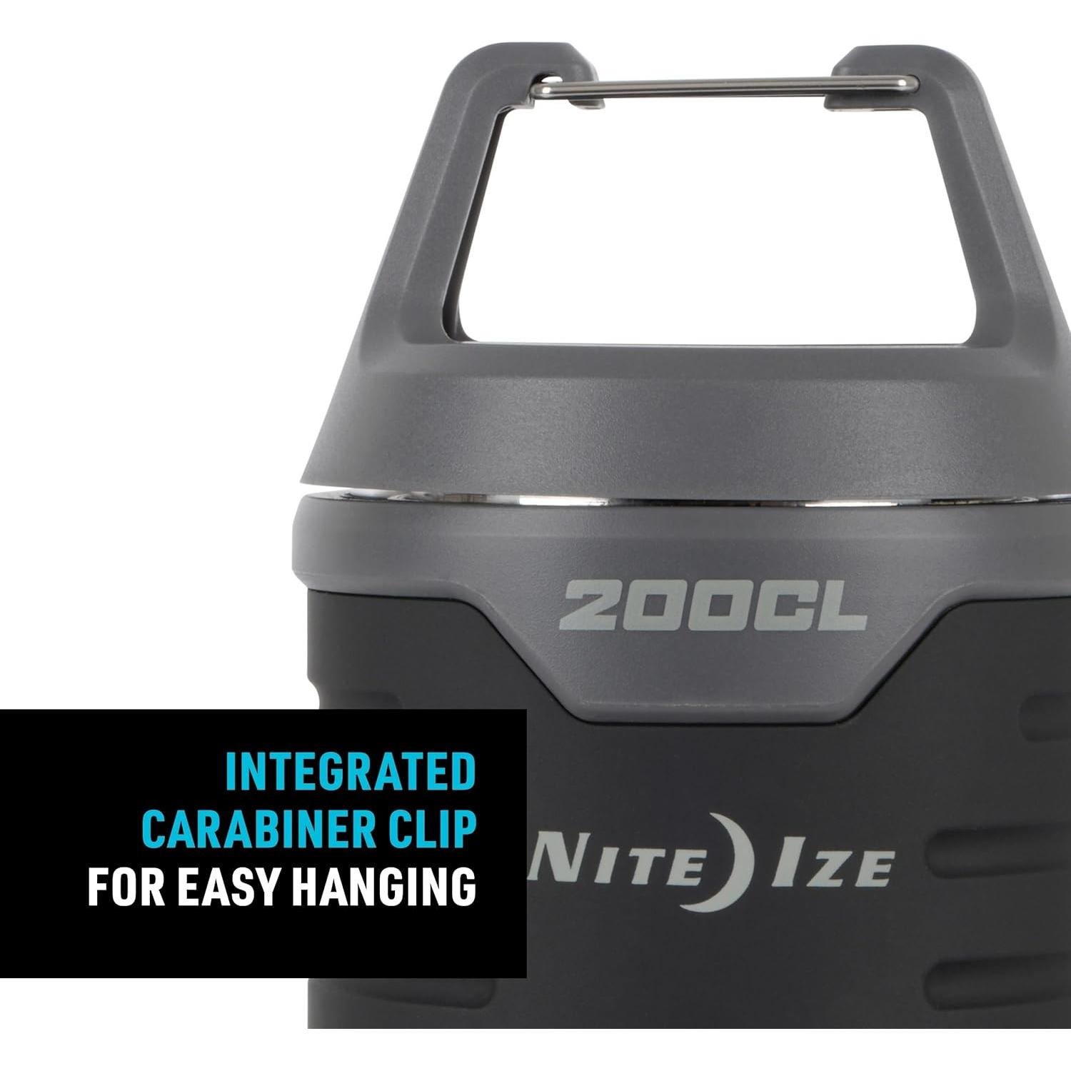 Linterna LED Plegable Nite Ize Radiant 200 Lúmenes Camping