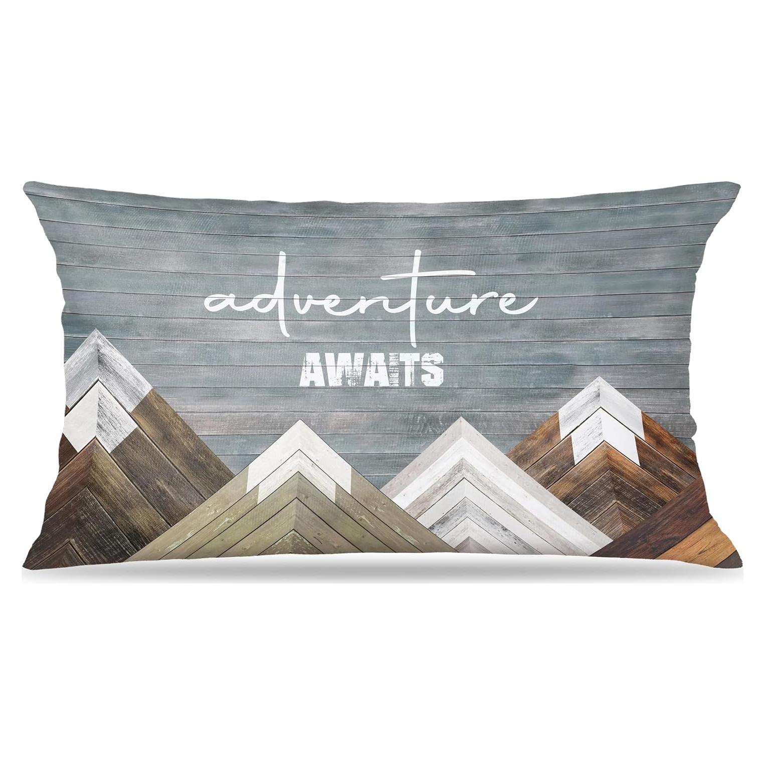 Funda de Almohada Rectangular FITIE Terciopelo 30x50 cm Camping
