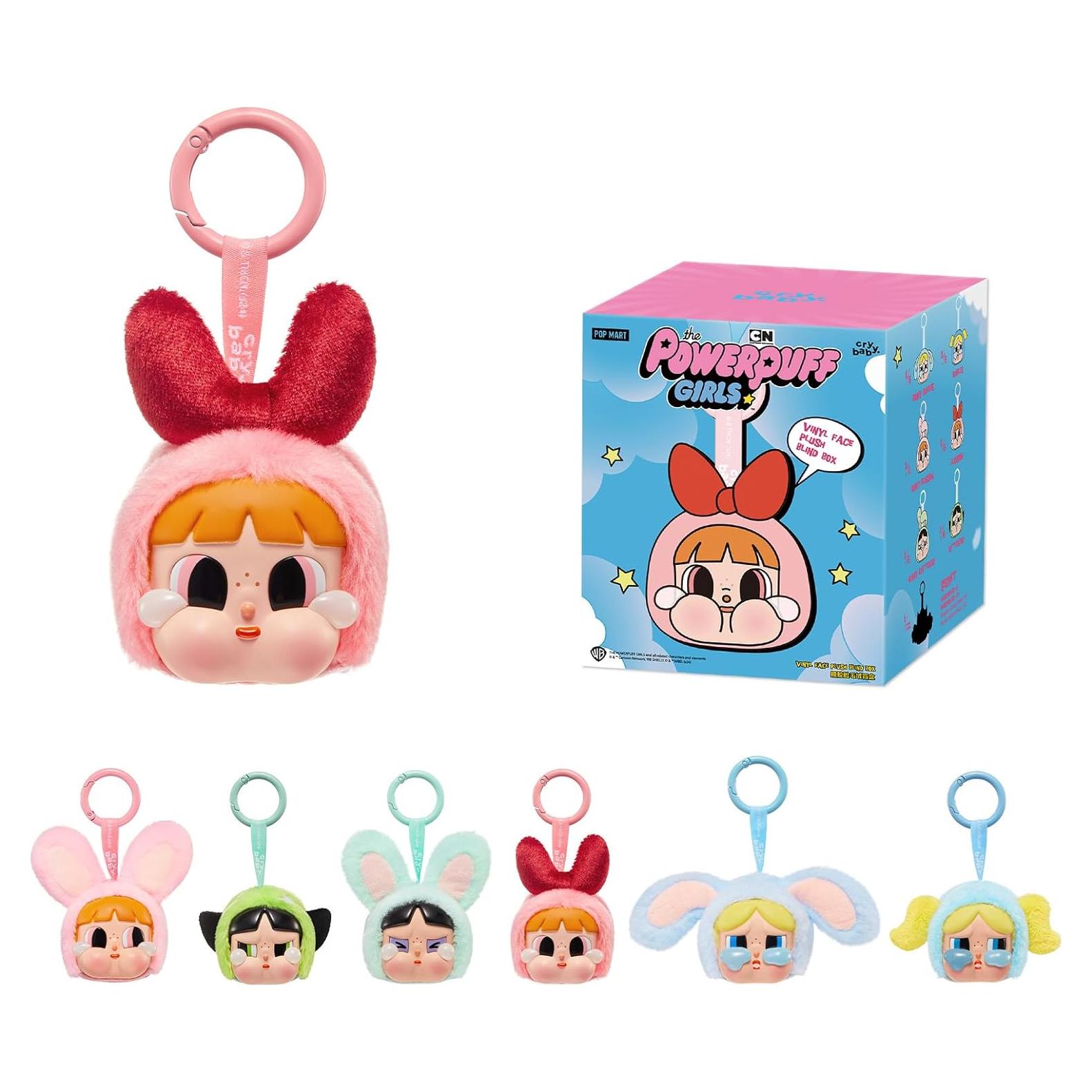 Figuras de Vinilo POP MART Crybaby x Powerpuff Girls - 6 Piezas