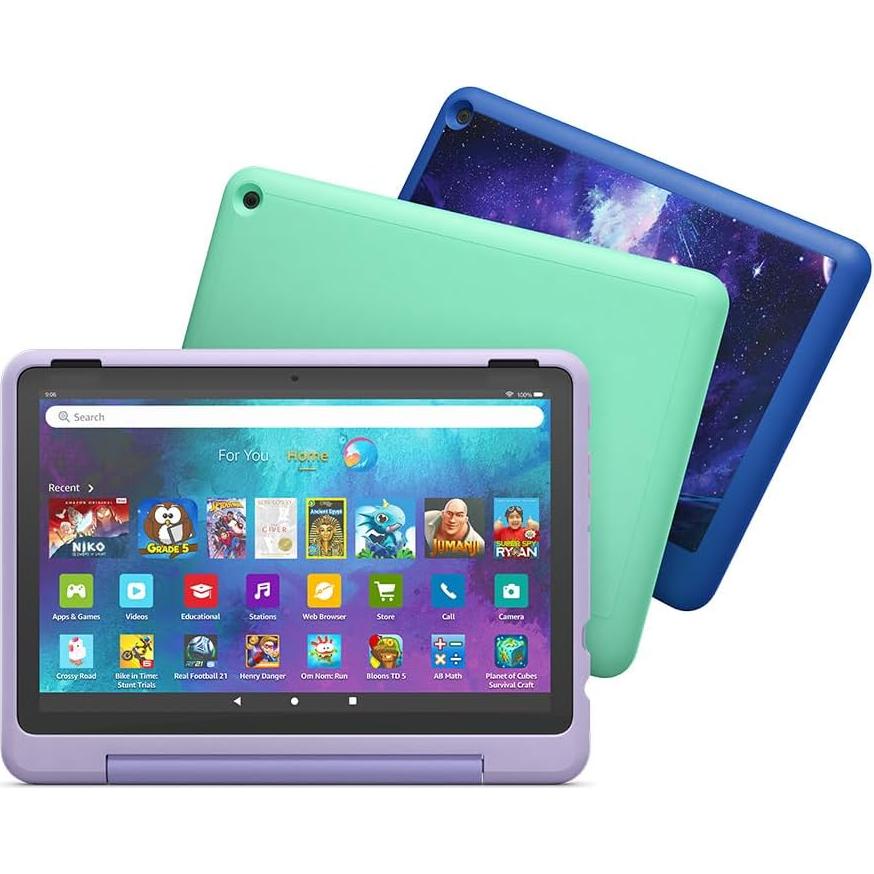 Funda para Tablet Fire HD 10 Amazon 13ª Gen Niños Día Feliz