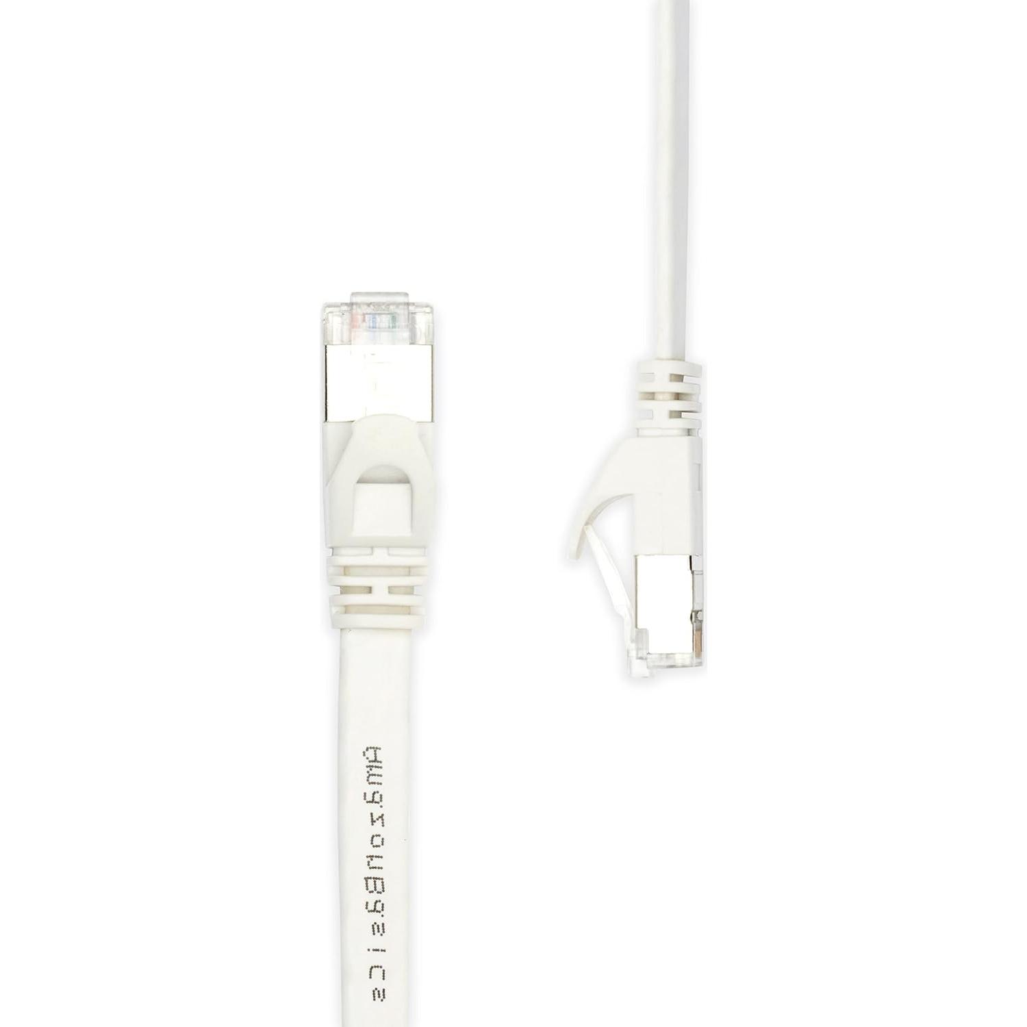 Cable Ethernet RJ45 Cat 7 Amazon Basics 9.14m Blanco con Clavos
