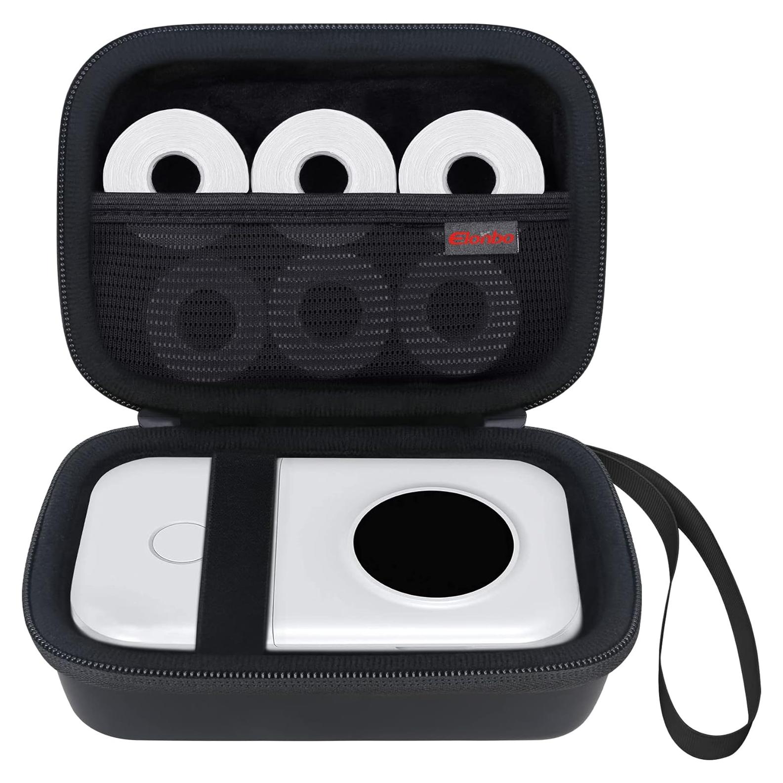 Funda de Transporte Elonbo para Etiquetadora Phomemo D30/D35 - Negra